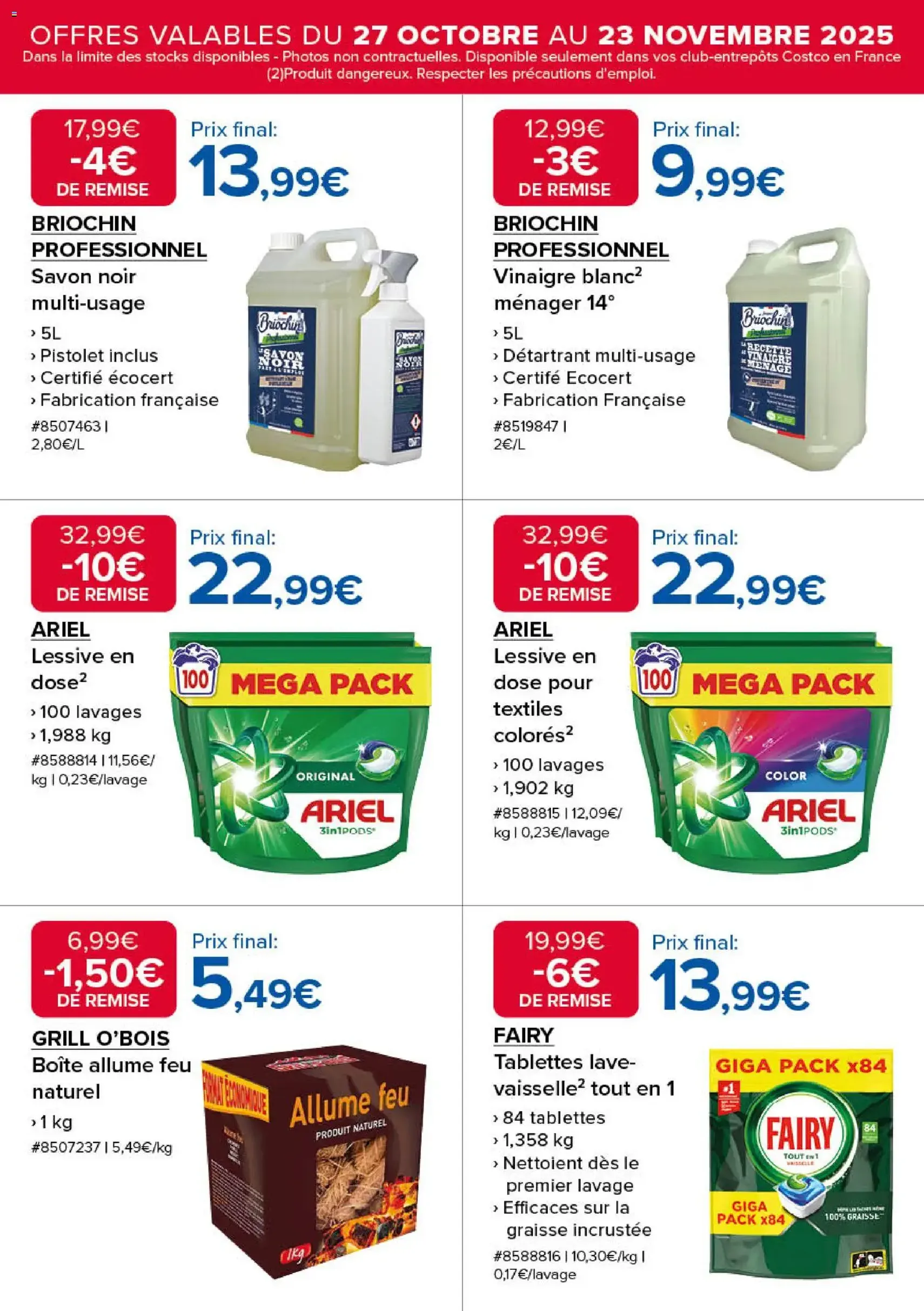 Costco catalogue - brochure valable à partir du 27/10/2025, page 17 sur 20 Costco catalogue - brochure valable à partir du 27/10/2025, page 17 sur 20
