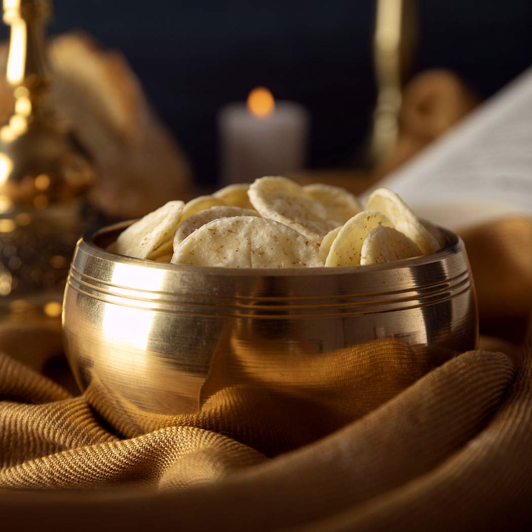 Pane azzimo classico fatto in casa per la Comunione