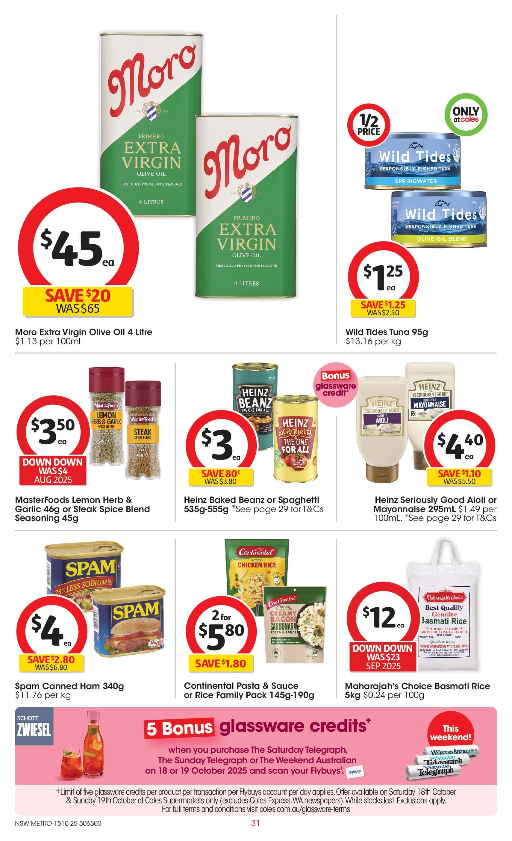 Coles Catalogue NSW - valid flyer from 15/10/2025, page 31 of 51 Coles Catalogue NSW - valid flyer from 15/10/2025, page 31 of 51