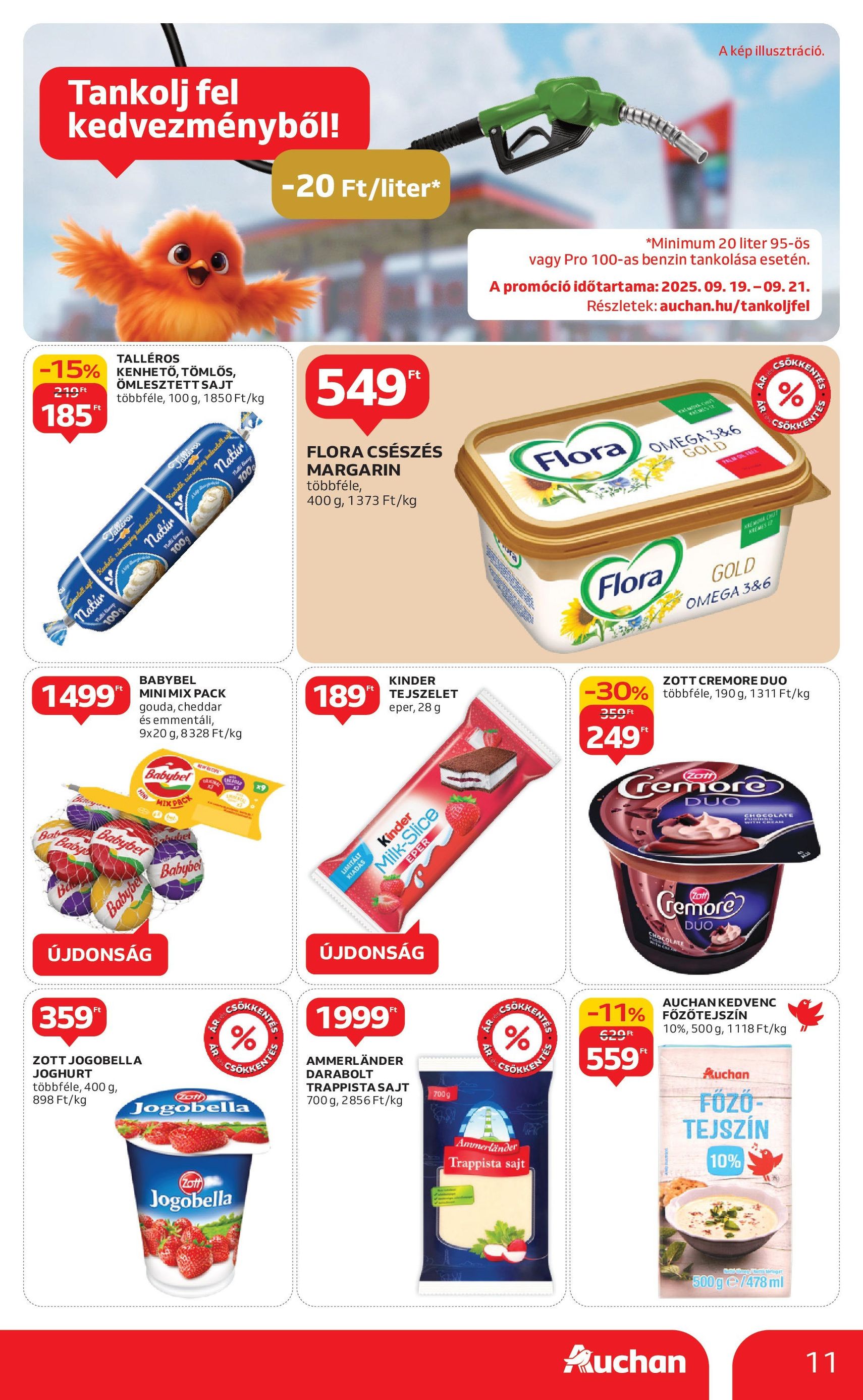 Auchan Akciós újság - 2025.09.18. érvényes szórólap 11 oldal 26 oldalból