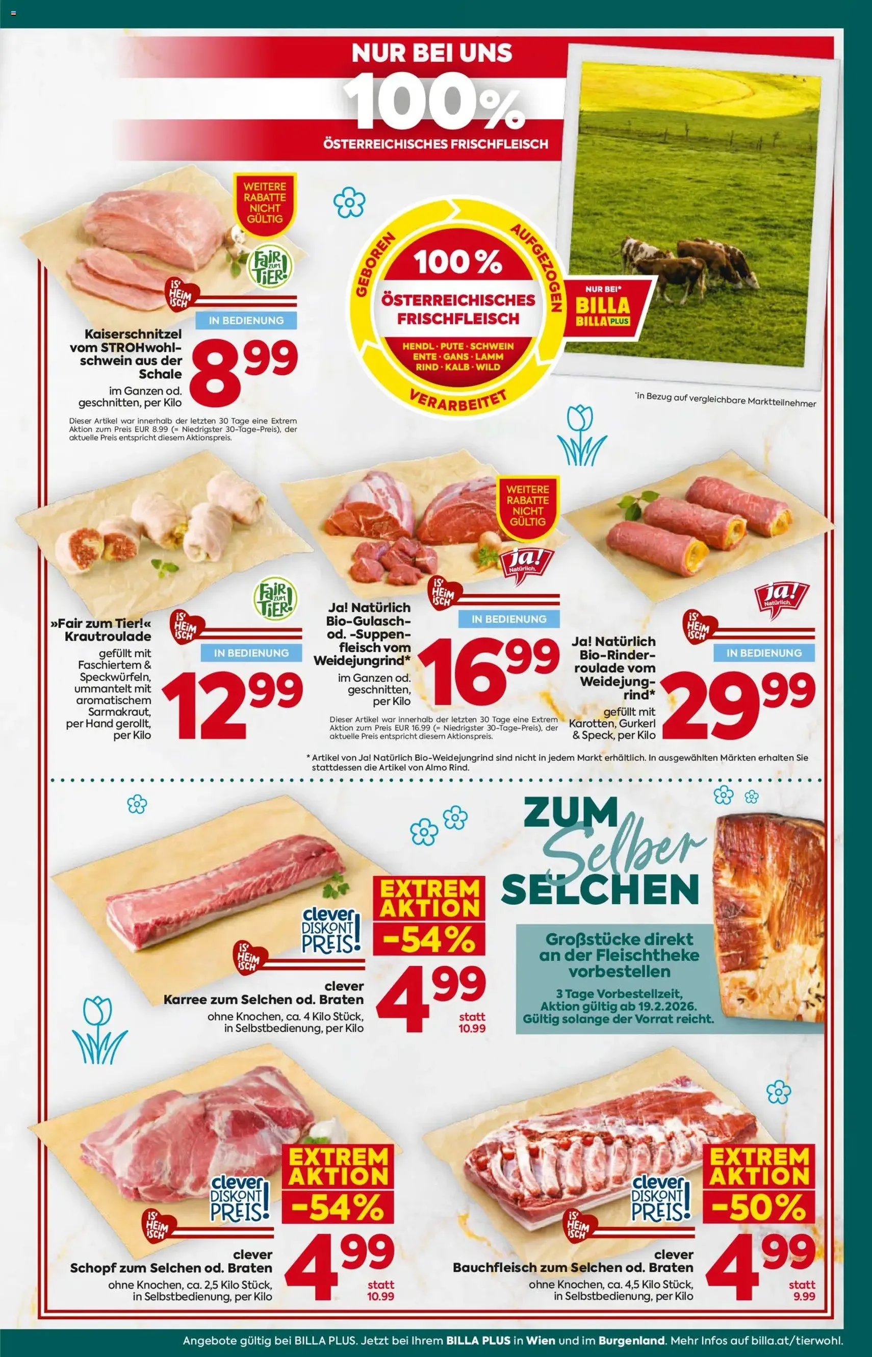 Billa Plus Flugblatt - Gültiger Prospekt ab 19.02.2026, Seite 7 von insgesamt 16