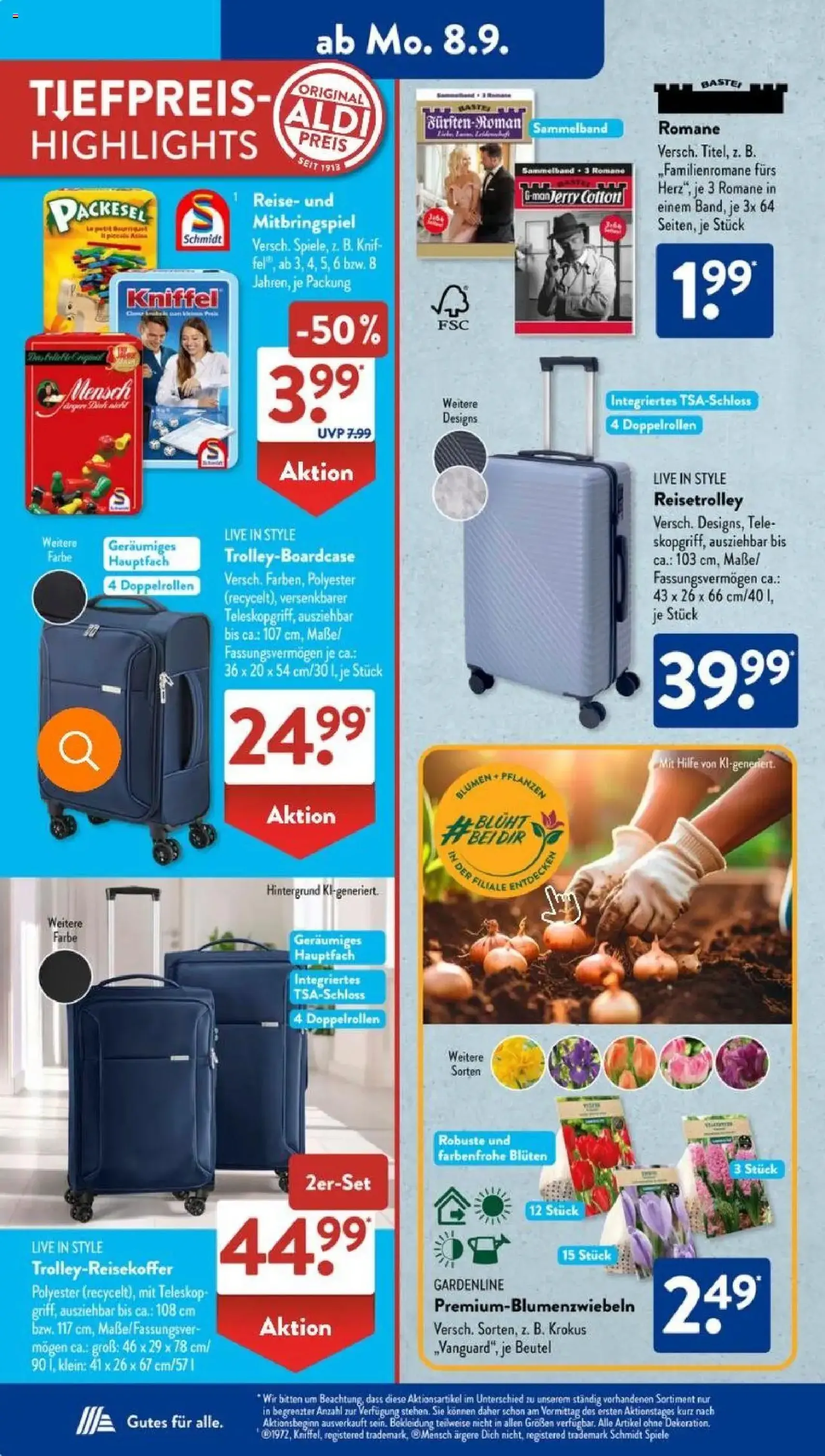 Aldi Süd Prospekt - Gültiger Prospekt ab 08.09.2025, Seite 12 von insgesamt 43 Aldi Süd Prospekt - Gültiger Prospekt ab 08.09.2025, Seite 12 von insgesamt 43