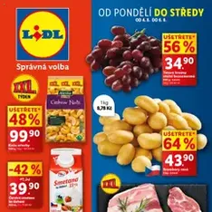 Lidl leták - náhled letáku platný od 04.08.2025