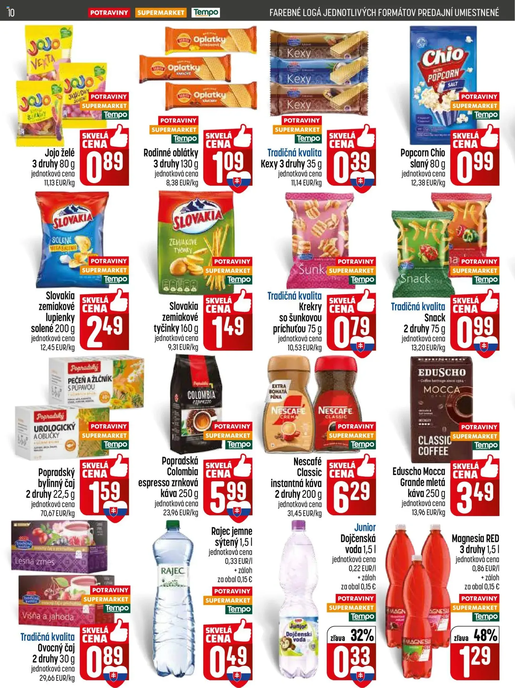 COOP Jednota leták - platný leták od 07.05.2026 strana 10 z 28