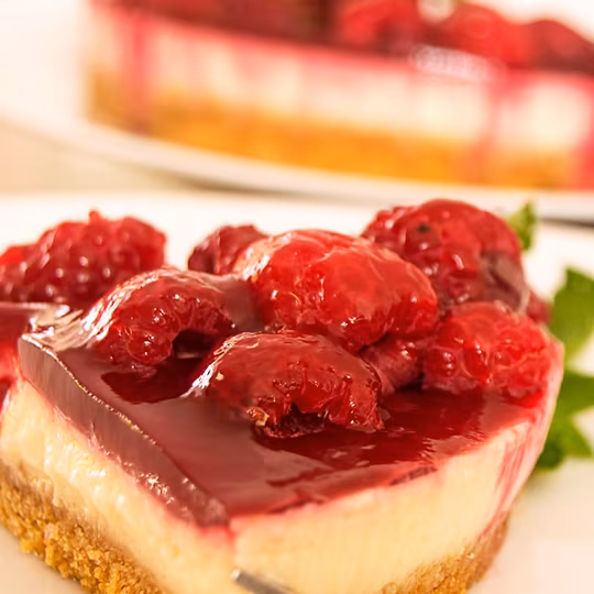 Anteprima ricetta Torta al mascarpone e lamponi