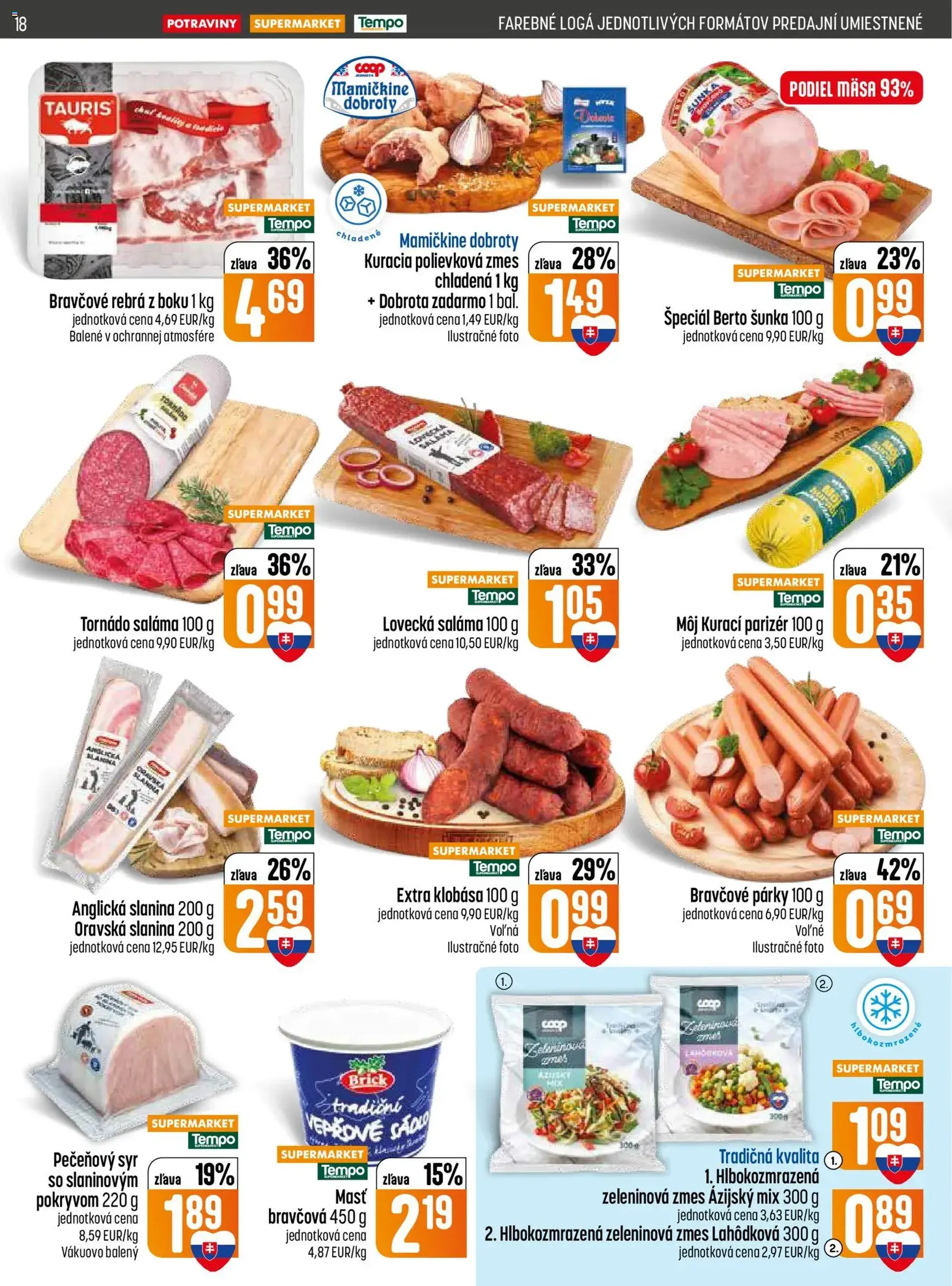 COOP Jednota leták - platný leták od 09.07.2026 strana 18 z 32