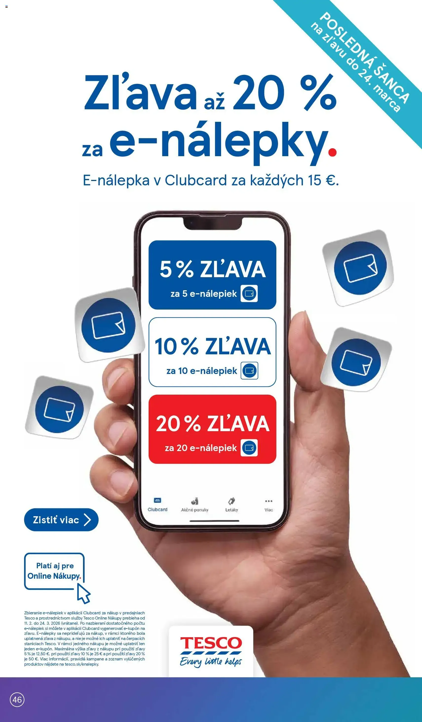 Tesco Hypermarket - leták - platný leták od 11.03.2026 strana 46 z 48