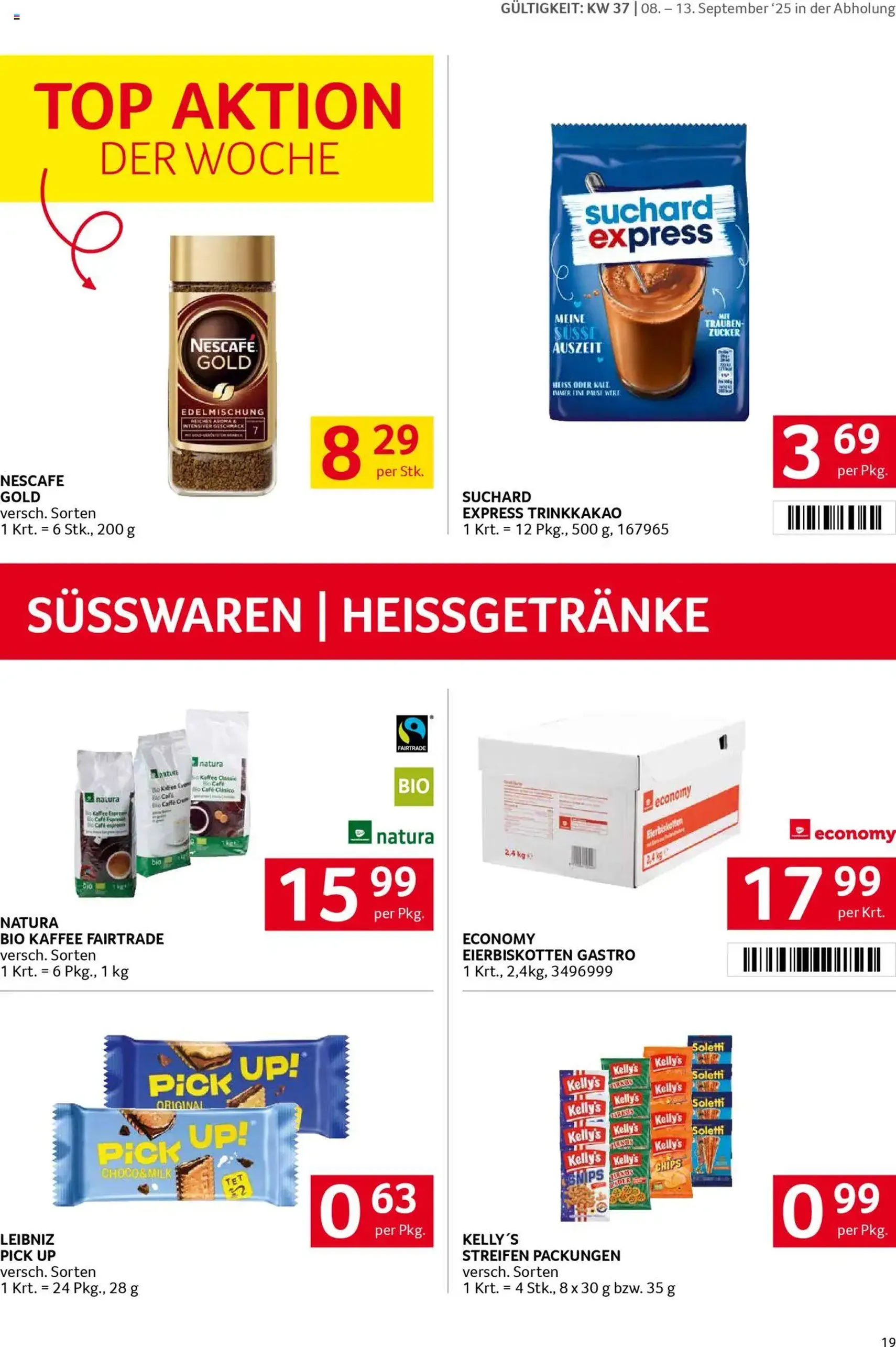 Transgourmet Flugblatt - Gültiger Prospekt ab 07.09.2025, Seite 17 von insgesamt 34
