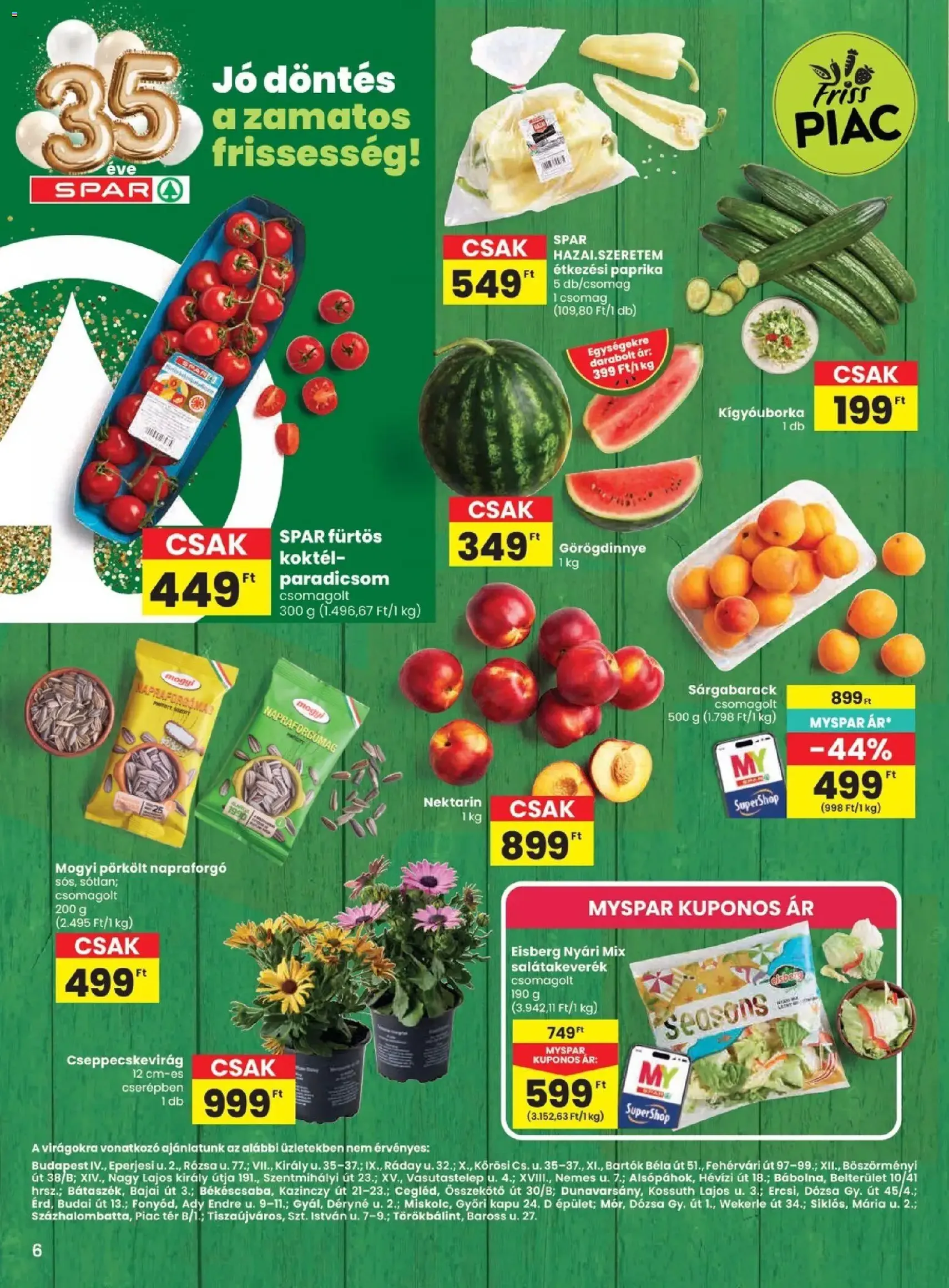 Spar akciós újság - 2026.06.11. érvényes szórólap 6 oldal 20 oldalból