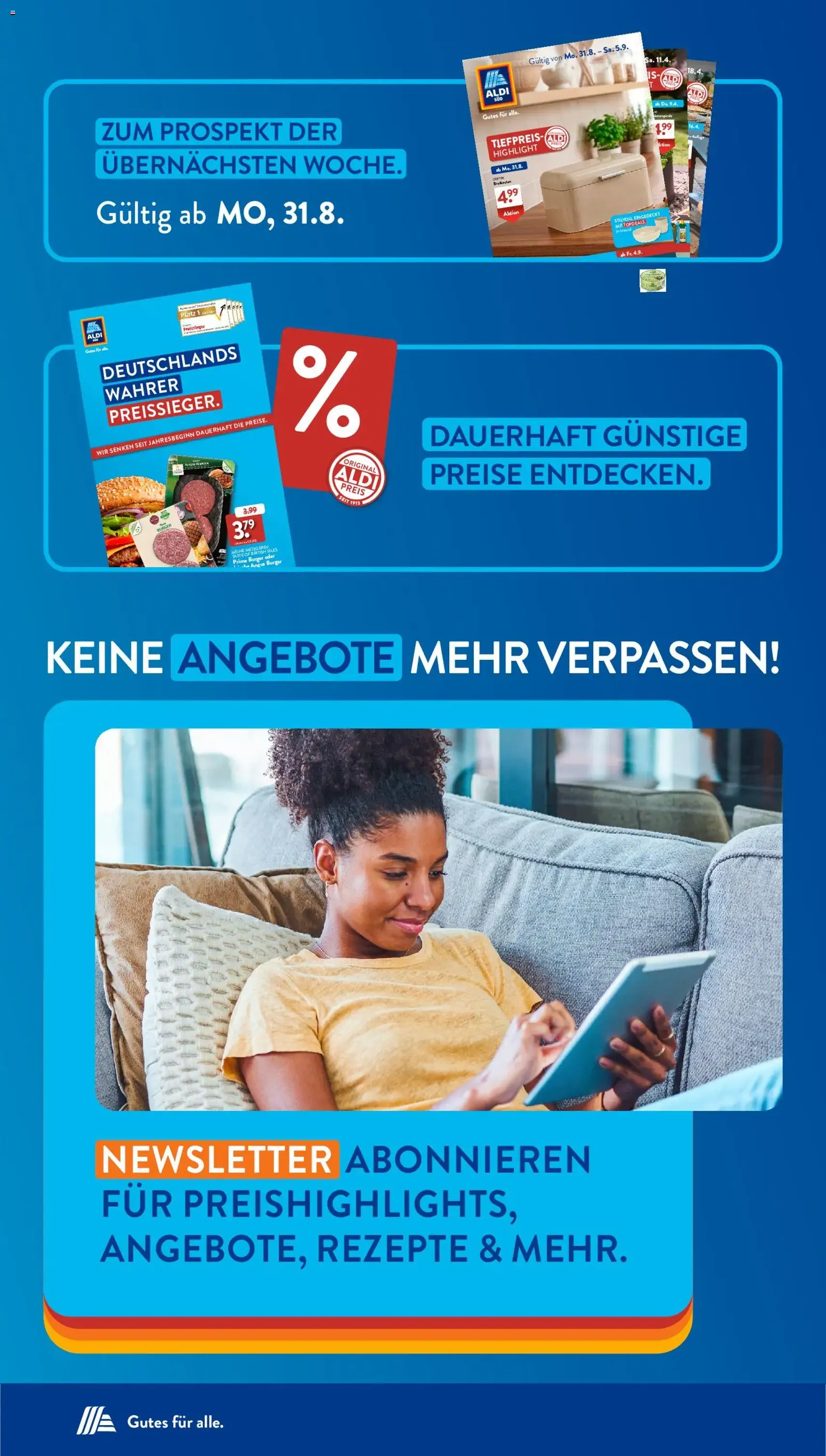 Aldi Süd Prospekt - Gültiger Prospekt ab 24.08.2026, Seite 31 von insgesamt 31