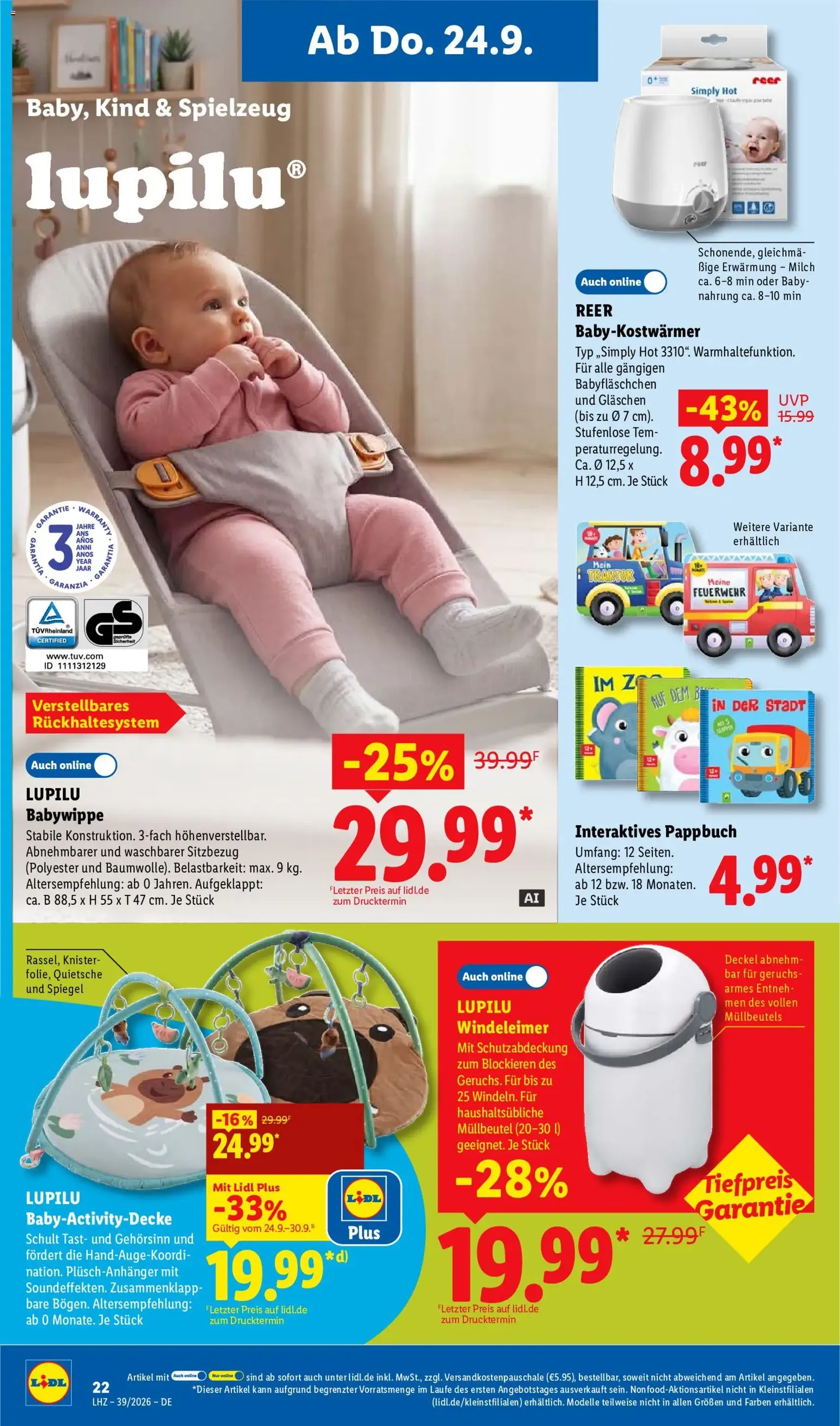 Lidl Prospekt - Gültiger Prospekt ab 21.09.2026, Seite 36 von insgesamt 65