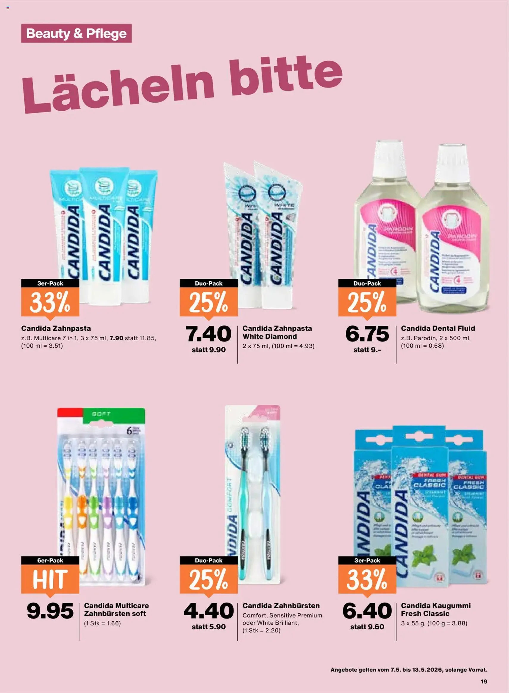 Migros aktionen - Gültiger Prospekt ab 07.05.2026, Seite 19 von insgesamt 24
