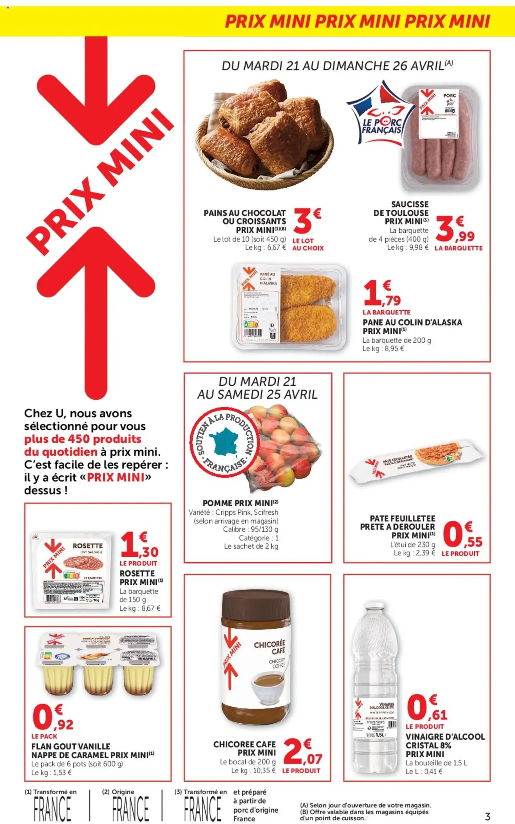 U Express catalogue - brochure valable à partir du 21/04/2026, page 3 sur 16