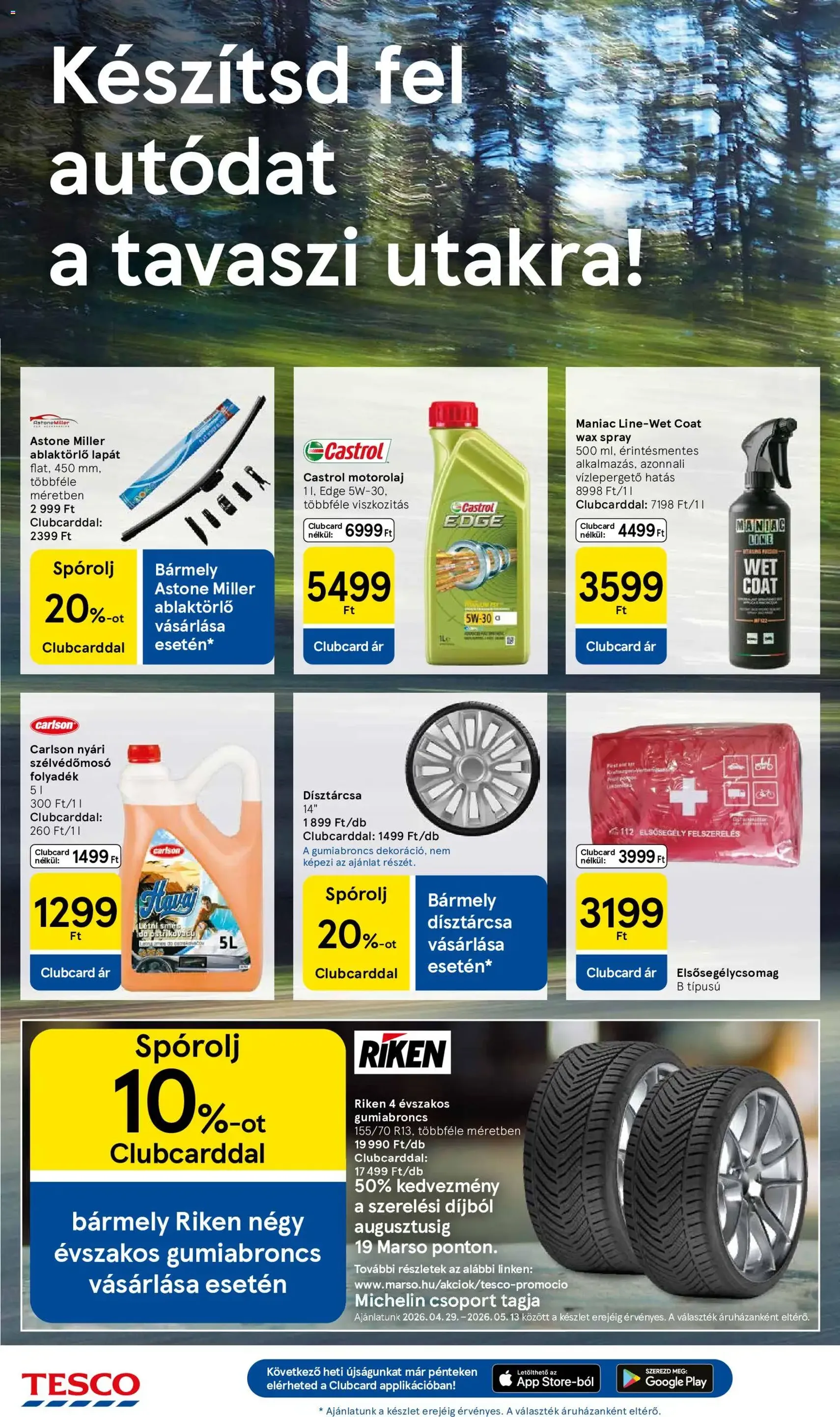 Tesco aktuális akciós újság - 2026.05.07. érvényes szórólap 32 oldal 36 oldalból