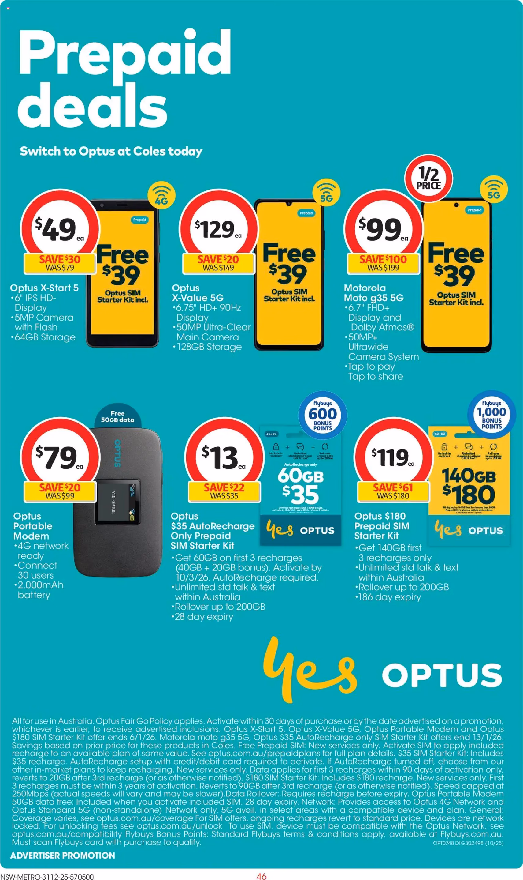 Coles Catalogue - valid flyer from 31/12/2025, page 46 of 49