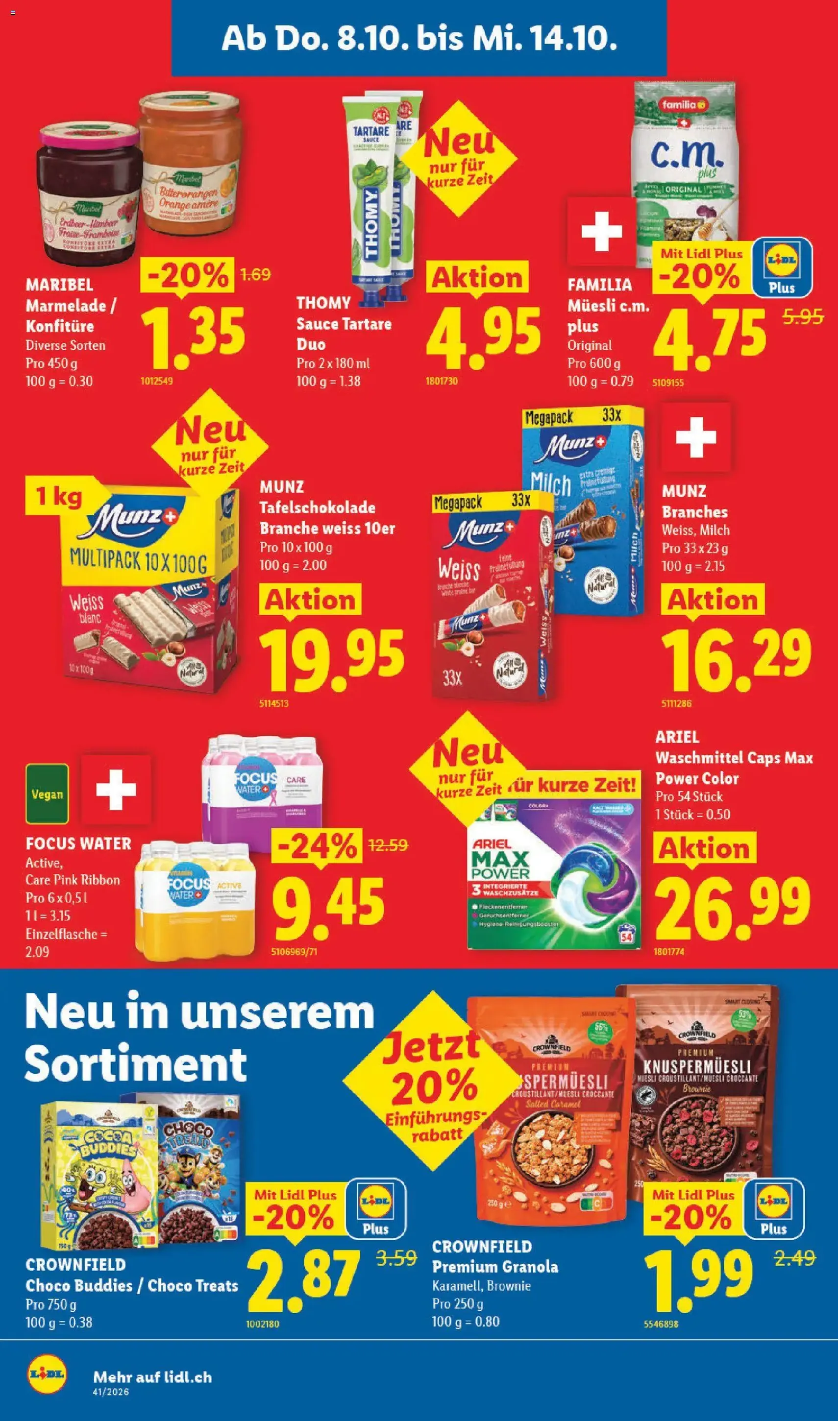 Lidl aktionen - Gültiger Prospekt ab 08.10.2026, Seite 10 von insgesamt 45