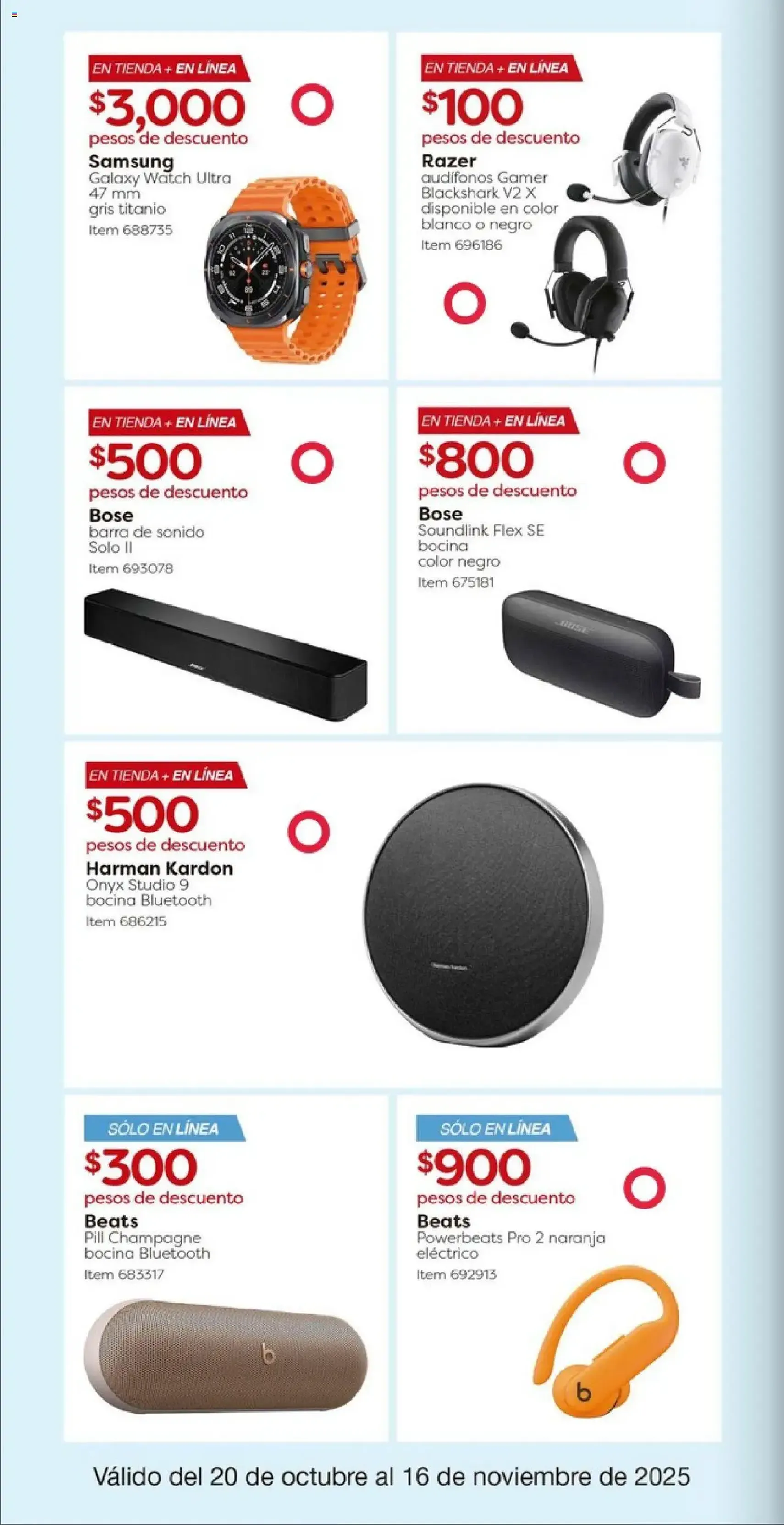Costco catálogo - folleto válido desde 20/10/2025 página 8 de 36 Costco catálogo - folleto válido desde 20/10/2025 página 8 de 36