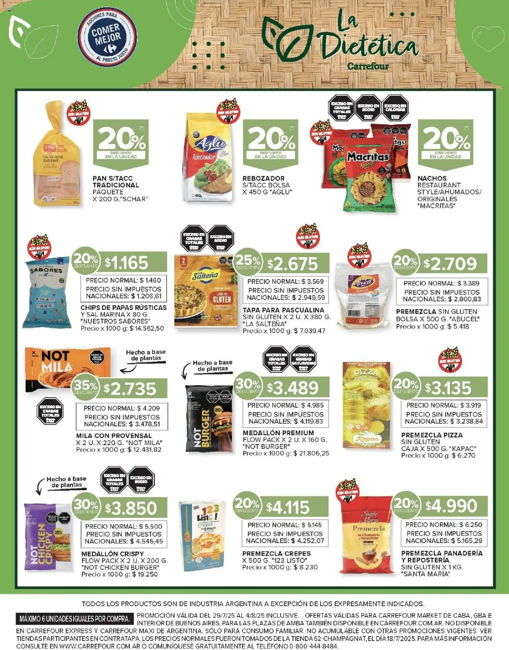 Carrefour Market catálogo - folleto válido desde 29/07/2025 página 13 de 18 Carrefour Market catálogo - folleto válido desde 29/07/2025 página 13 de 18