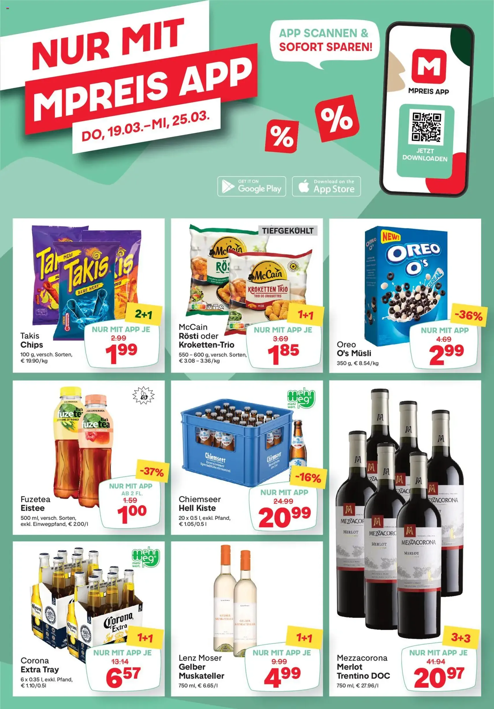MPREIS Flugblatt - Gültiger Prospekt ab 19.03.2026, Seite 14 von insgesamt 17