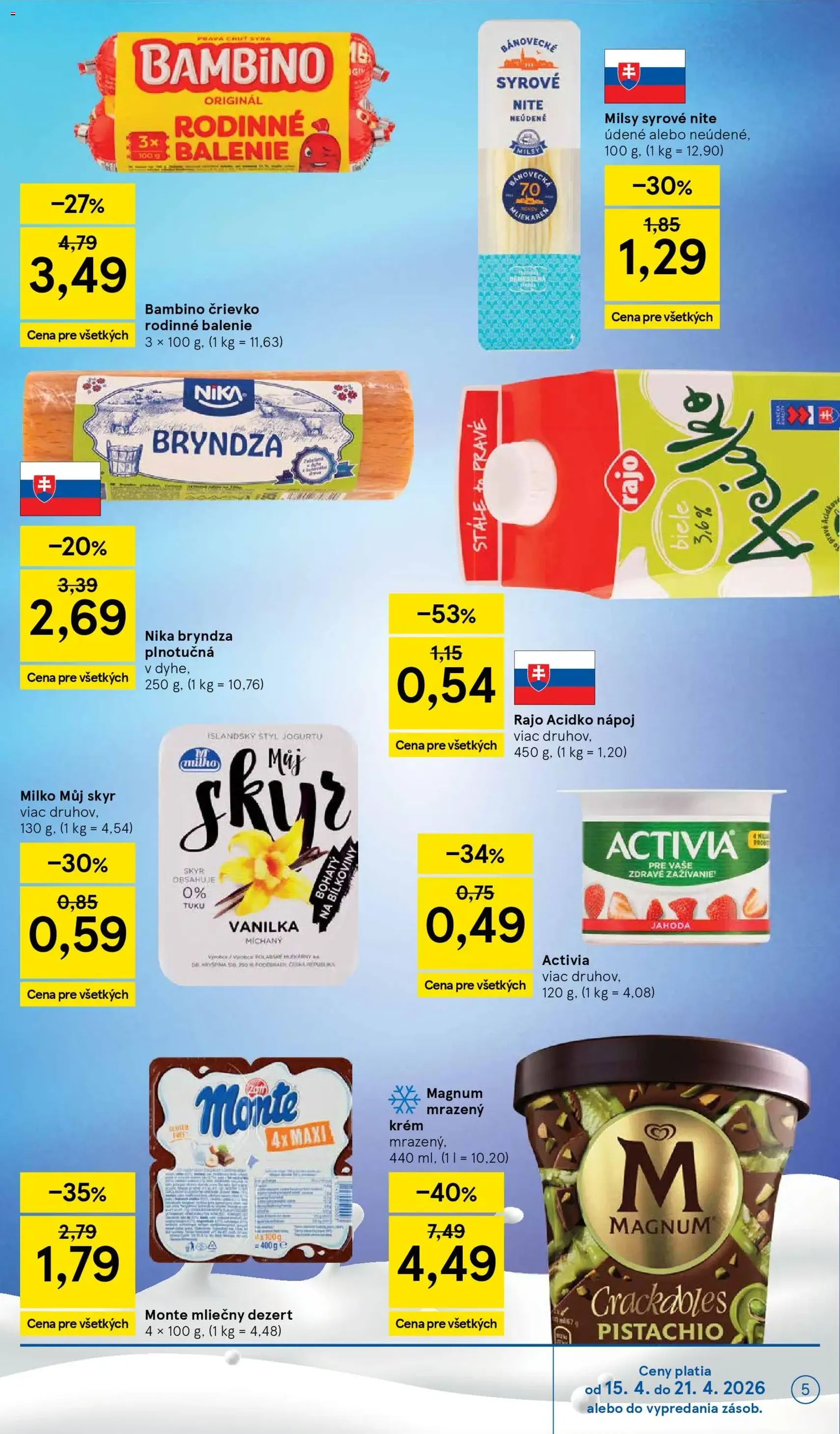 Tesco Hypermarket - leták - platný leták od 15.04.2026 strana 5 z 37