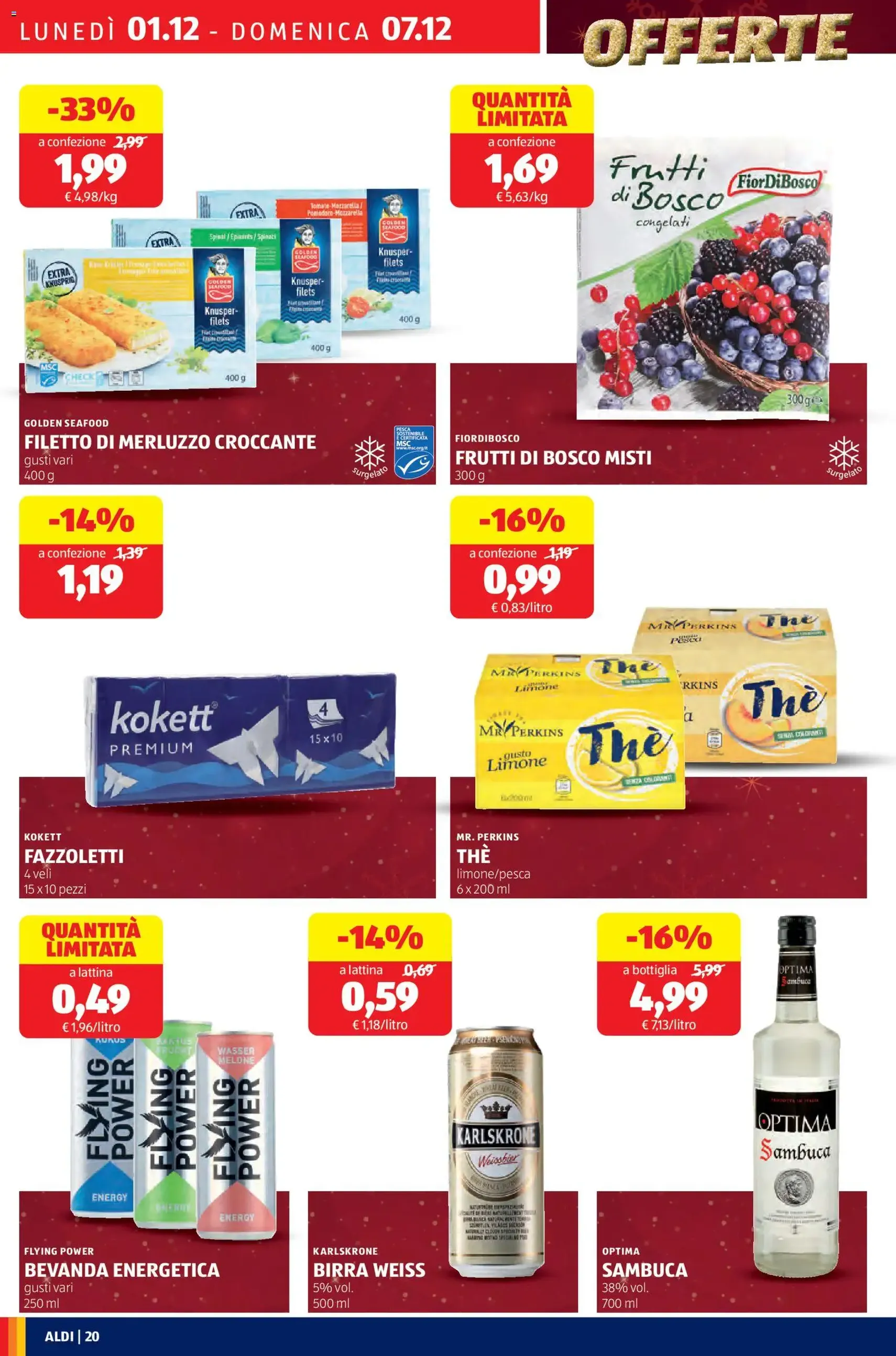 Volantino Aldi - volantino valido dal 01/12/2025 pagina 20 di 32