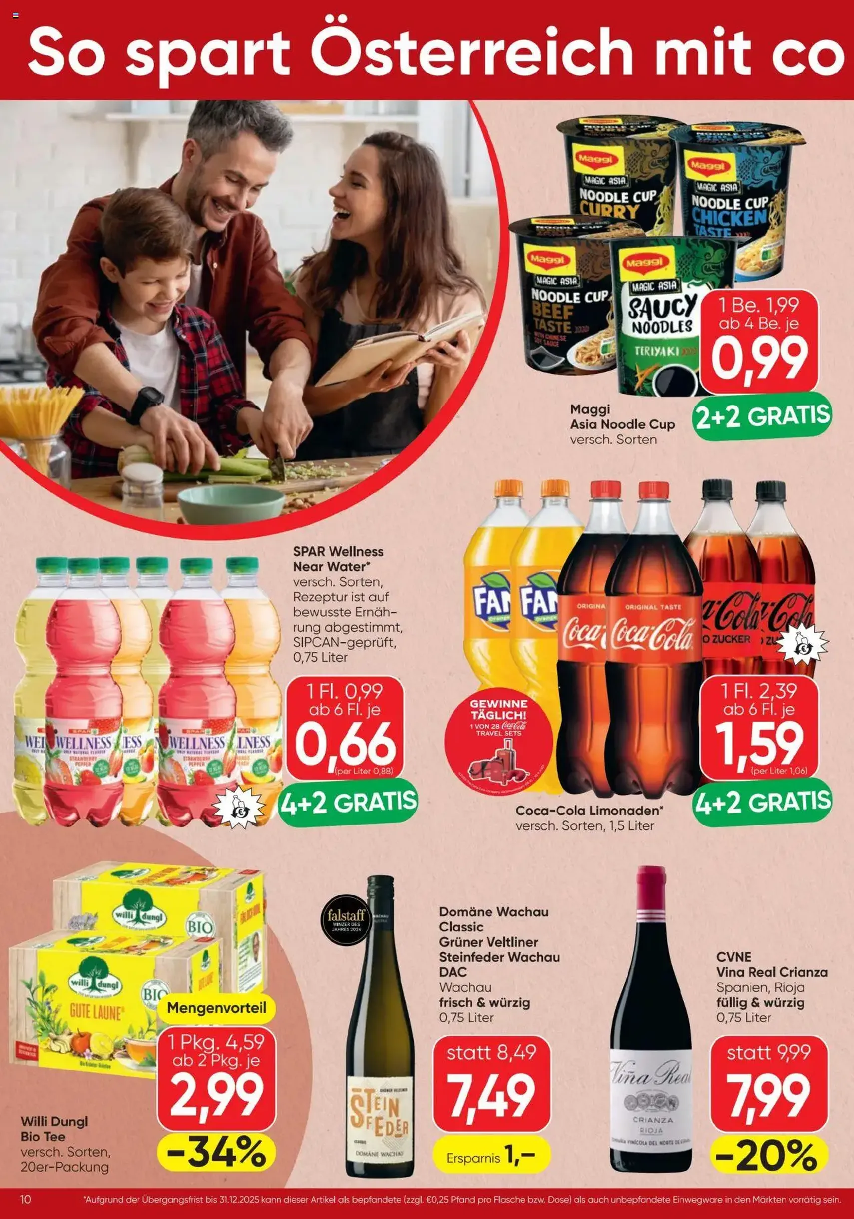 Spar Flugblatt - Gültiger Prospekt ab 16.10.2025, Seite 10 von insgesamt 16 Spar Flugblatt - Gültiger Prospekt ab 16.10.2025, Seite 10 von insgesamt 16