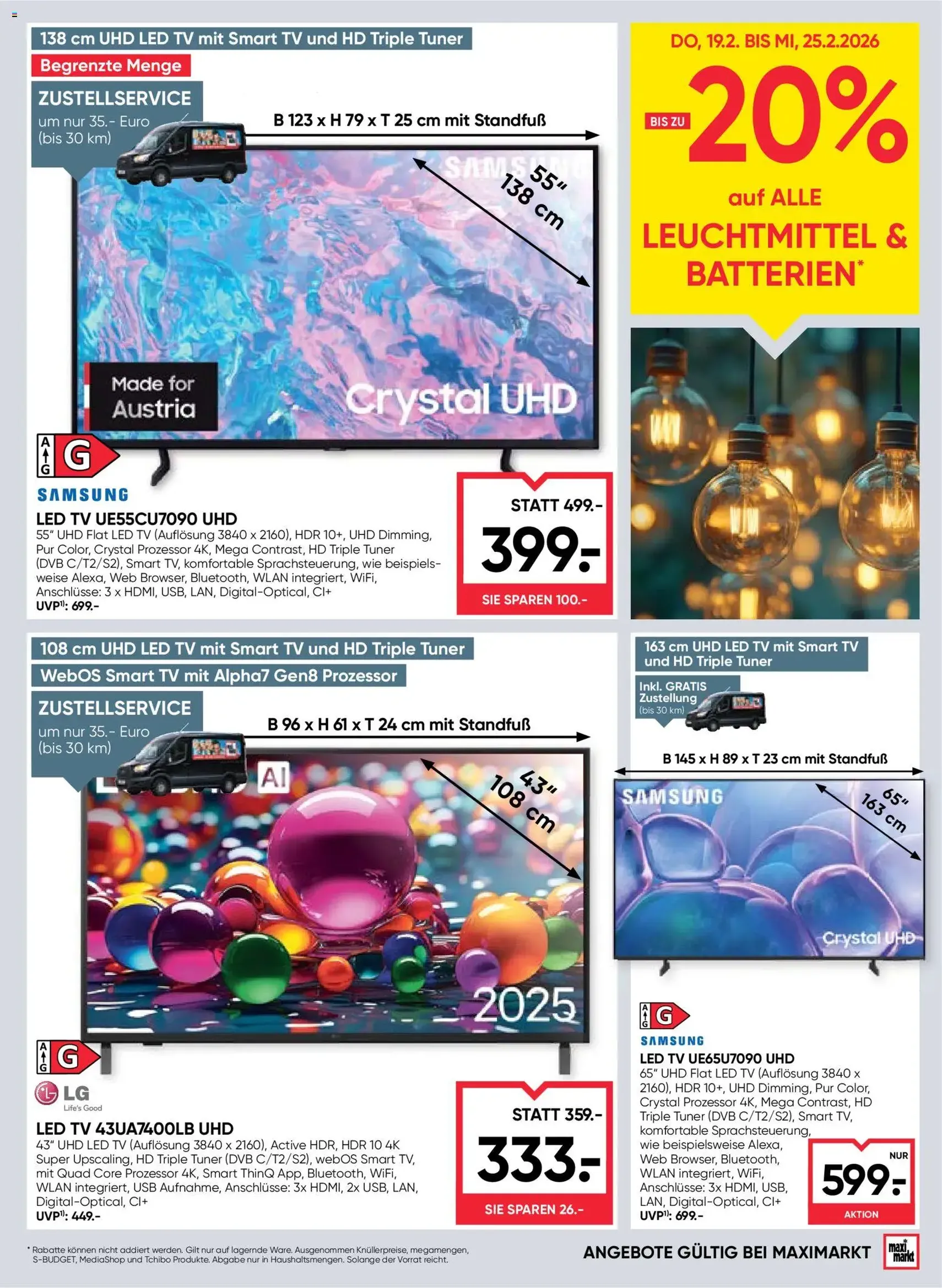 Maximarkt Flugblatt - Gültiger Prospekt ab 19.02.2026, Seite 21 von insgesamt 24