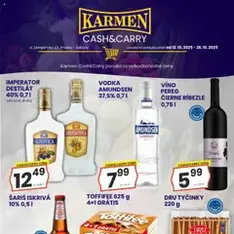 KARMEN CBA leták - náhľad letáku platný od 13.10.2025