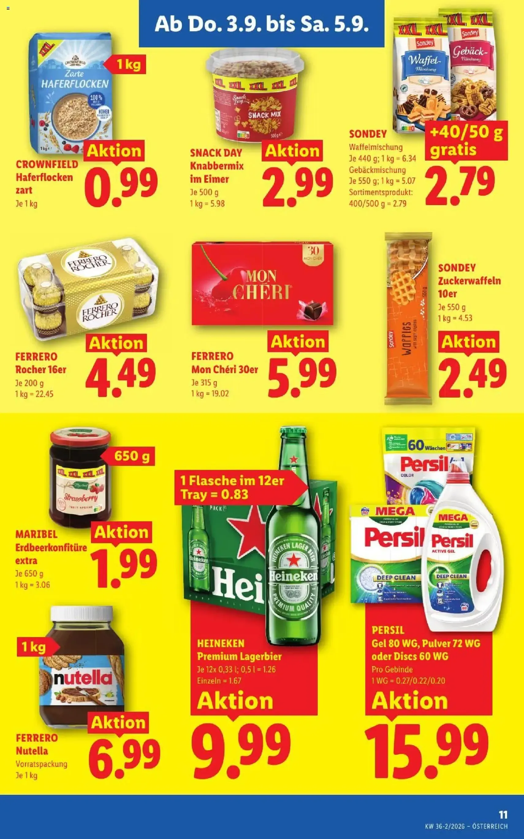 Lidl - Flugblatt - Gültiger Prospekt ab 03.09.2026, Seite 13 von insgesamt 55