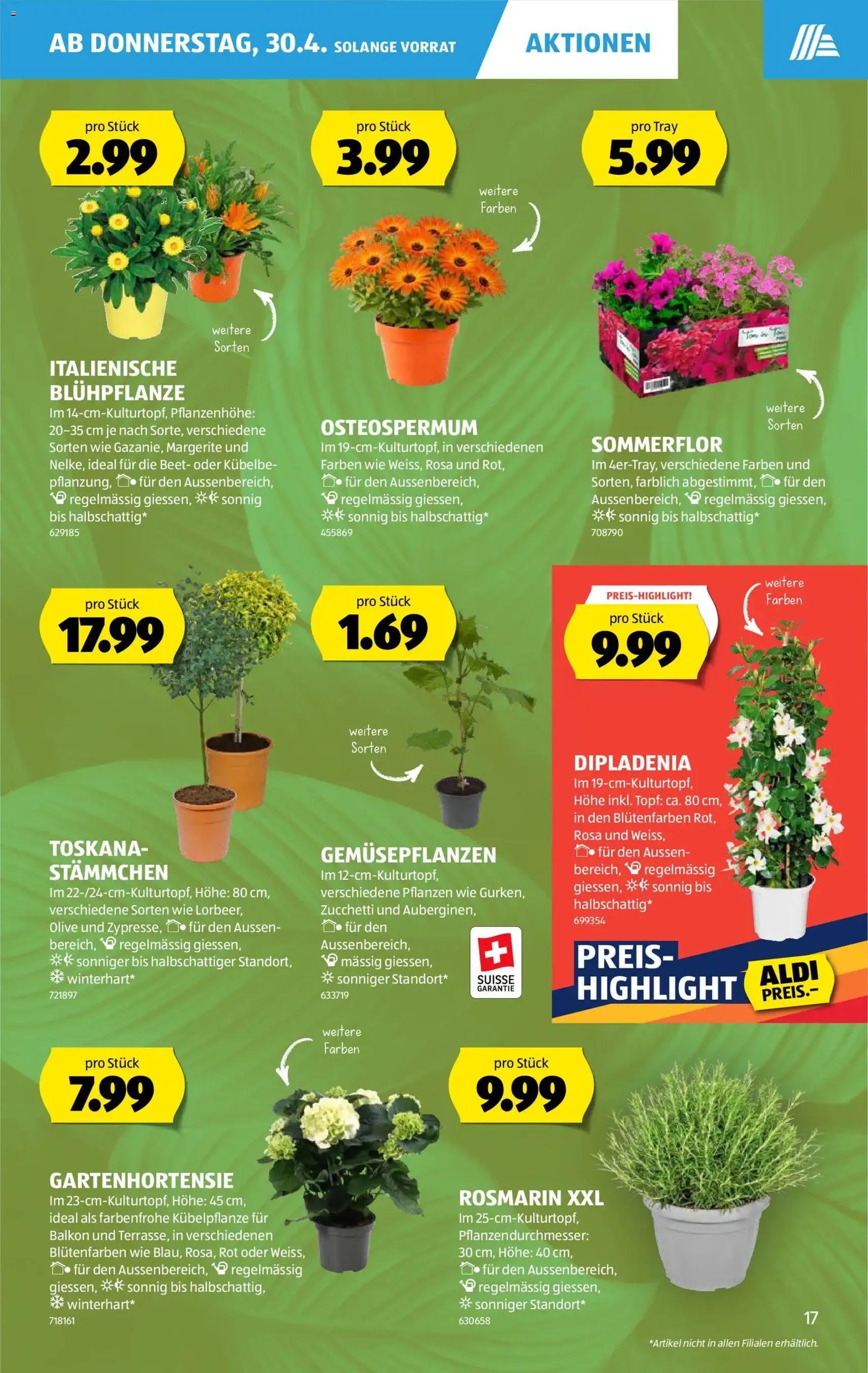 Aldi aktionen - Gültiger Prospekt ab 30.04.2026, Seite 17 von insgesamt 35
