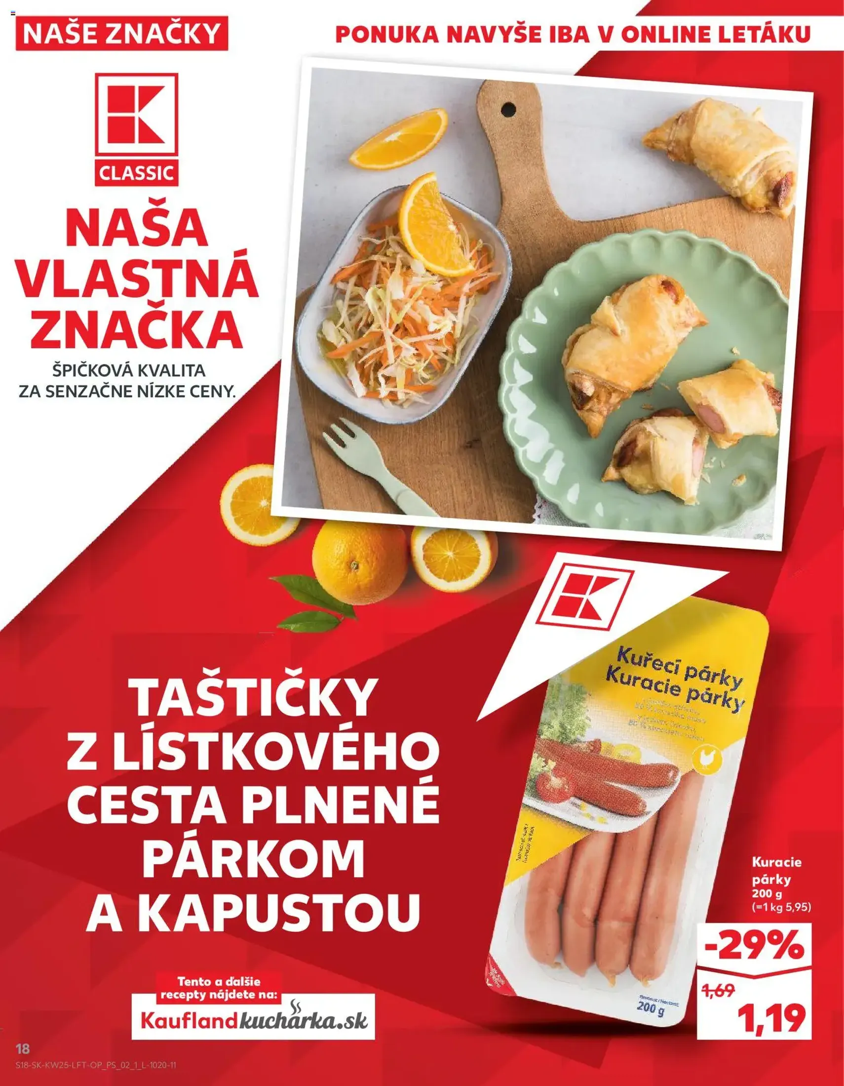 Kaufland SK akciós újság - 2026.06.18. érvényes szórólap 18 oldal 84 oldalból