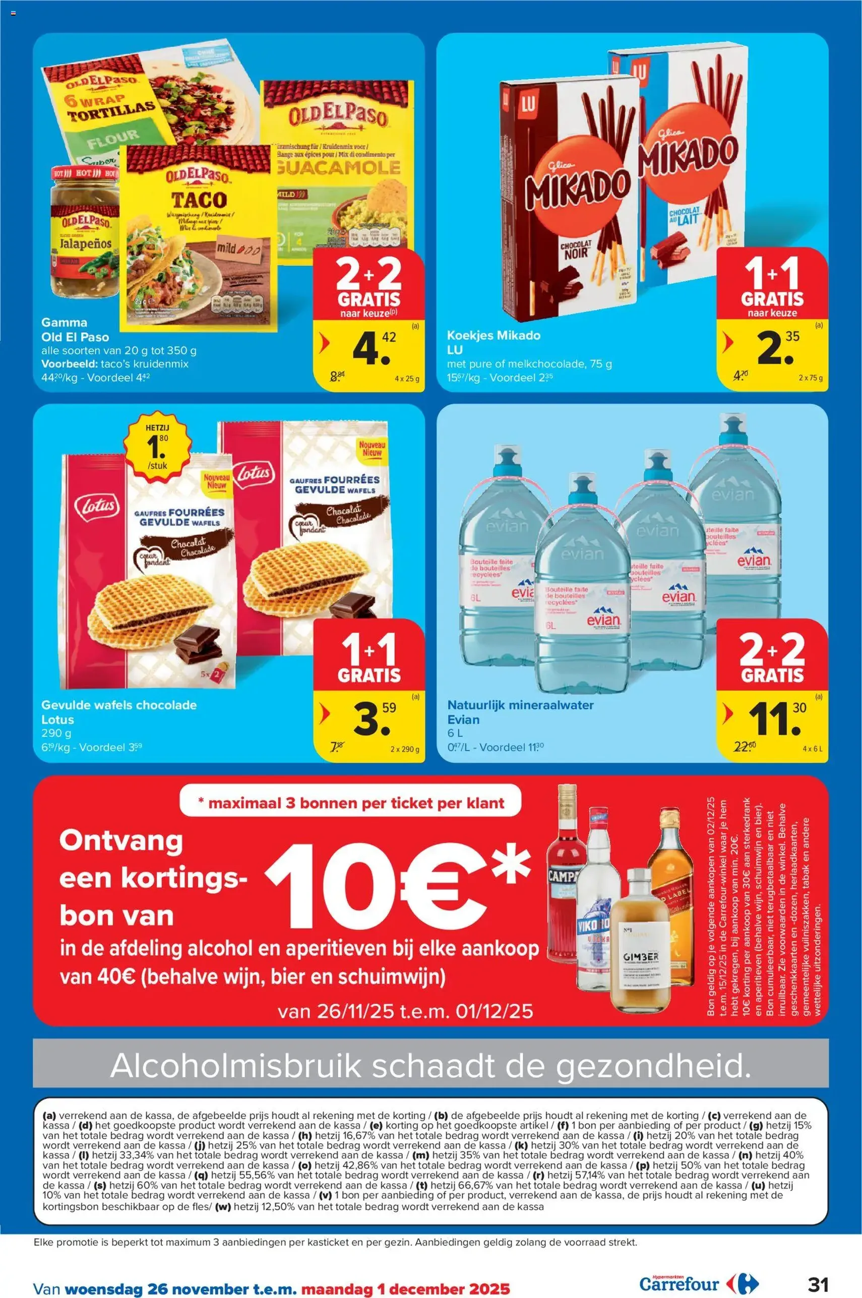 Carrefour folder week 48 - geldige folder vanaf 26/11/2025 pagina 31 van 32