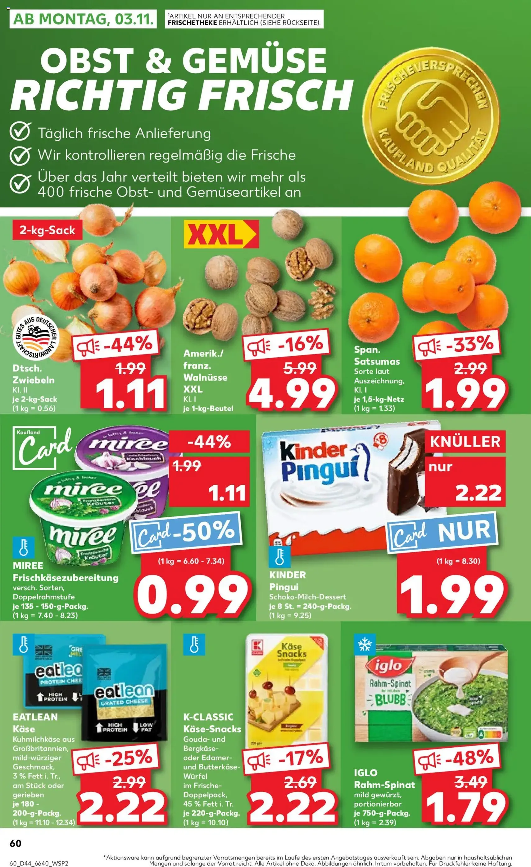 Kaufland Prospekt - Gültiger Prospekt ab 30.10.2025, Seite 60 von insgesamt 71 Kaufland Prospekt - Gültiger Prospekt ab 30.10.2025, Seite 60 von insgesamt 71