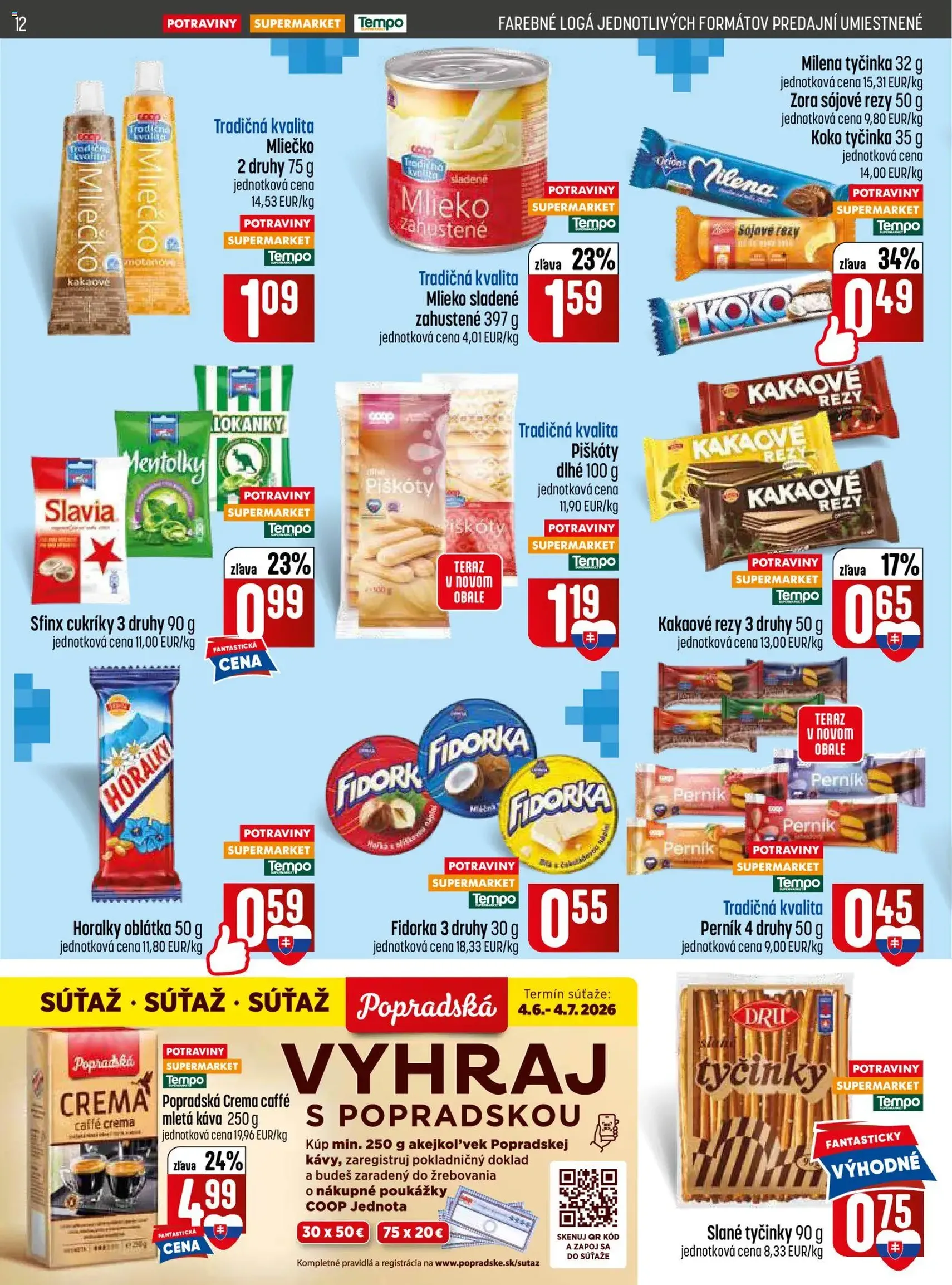 COOP Jednota leták - platný leták od 18.06.2026 strana 12 z 32