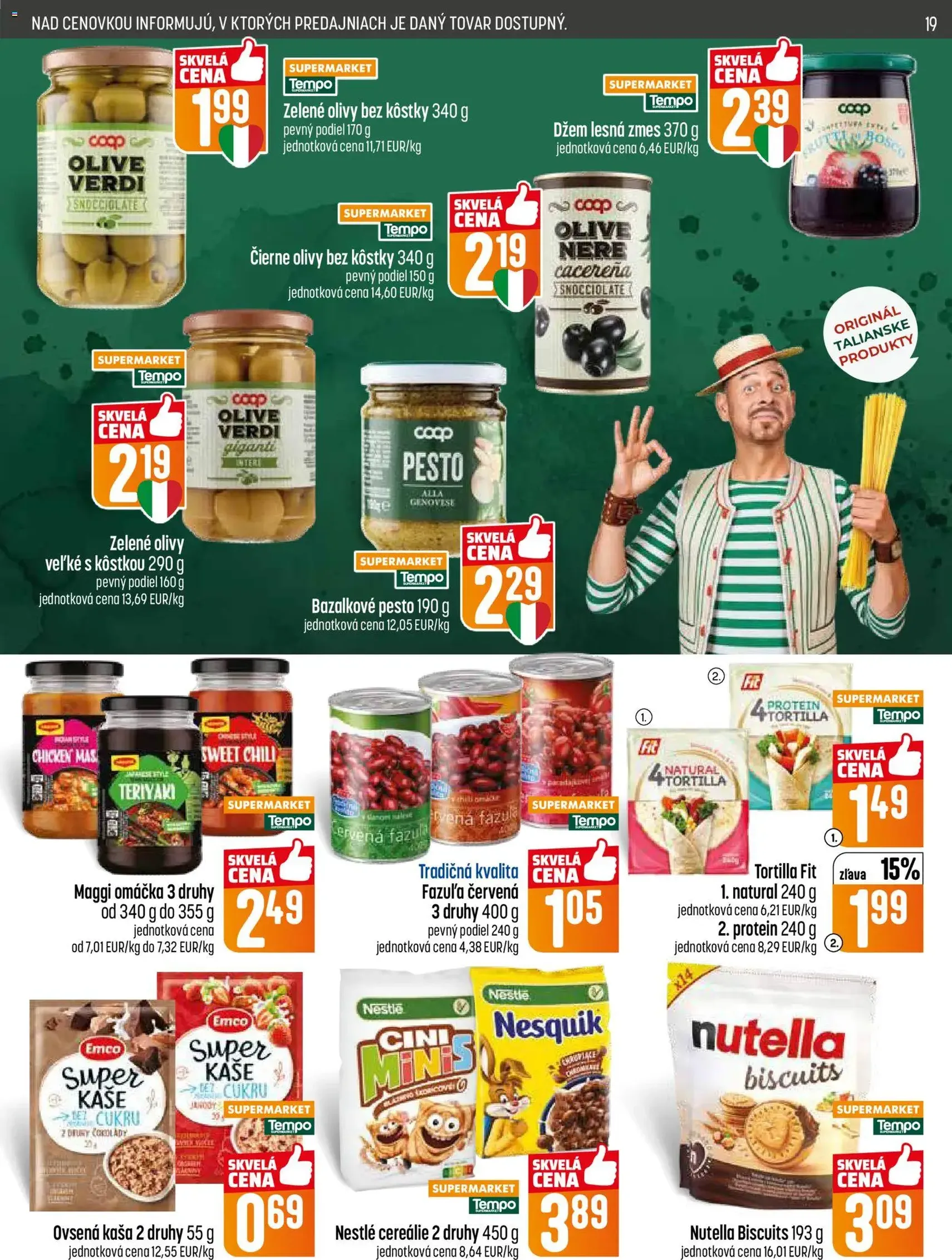 COOP Jednota leták - platný leták od 09.04.2026 strana 19 z 28