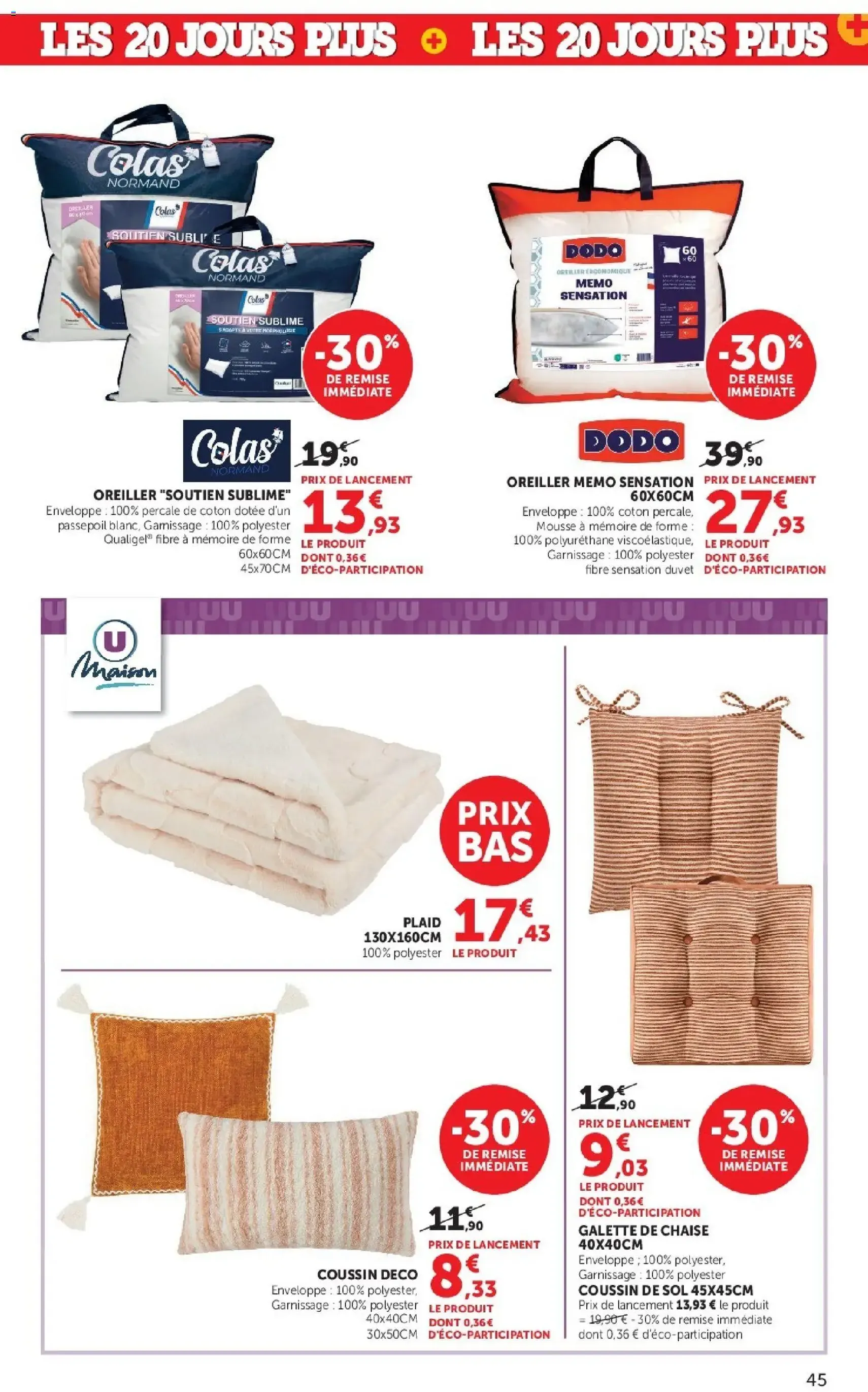 Hyper U catalogue - brochure valable à partir du 06/10/2026, page 45 sur 48