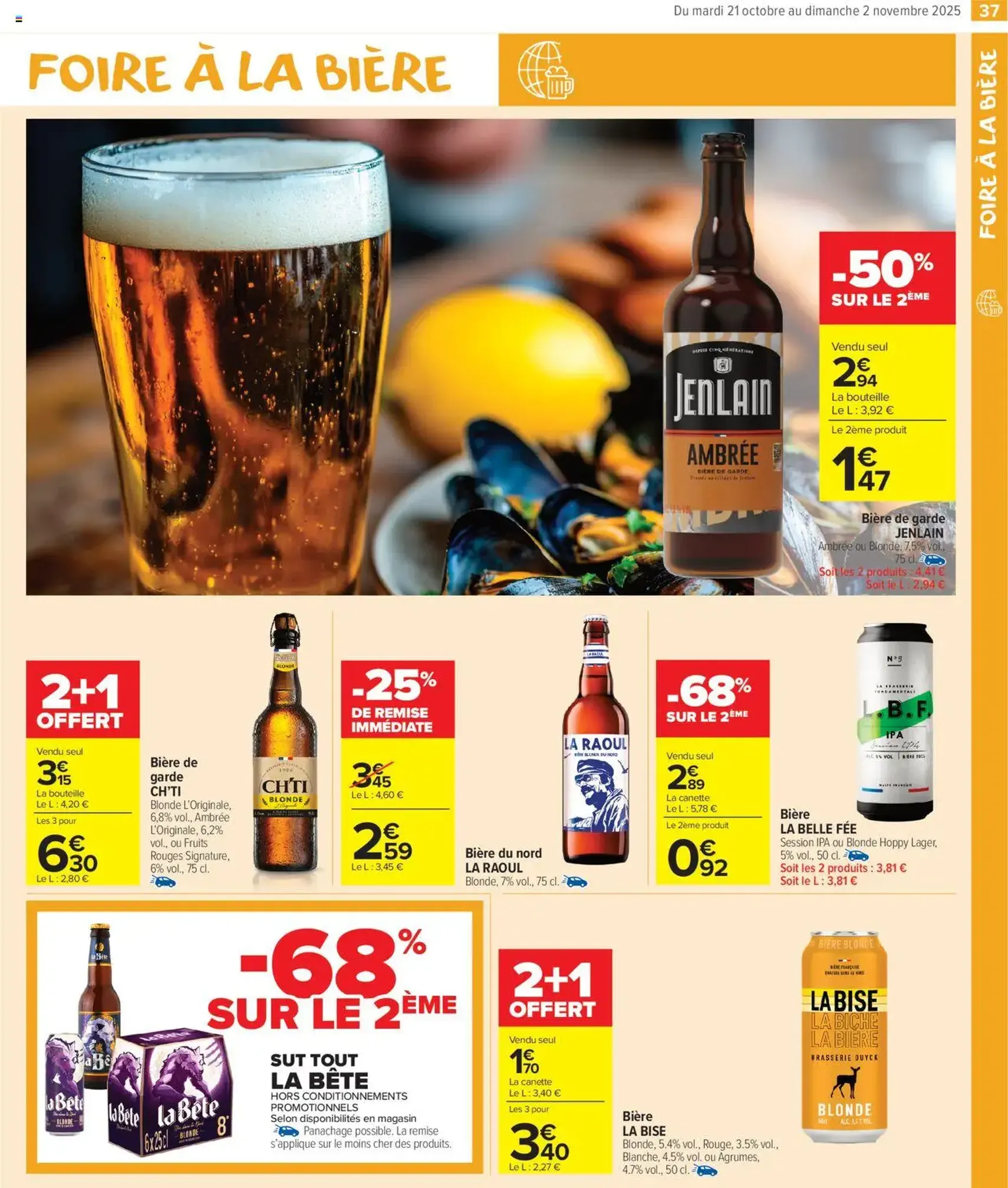 Carrefour Market catalogue semaine 43 - brochure valable à partir du 21/10/2025, page 39 sur 54 Carrefour Market catalogue semaine 43 - brochure valable à partir du 21/10/2025, page 39 sur 54