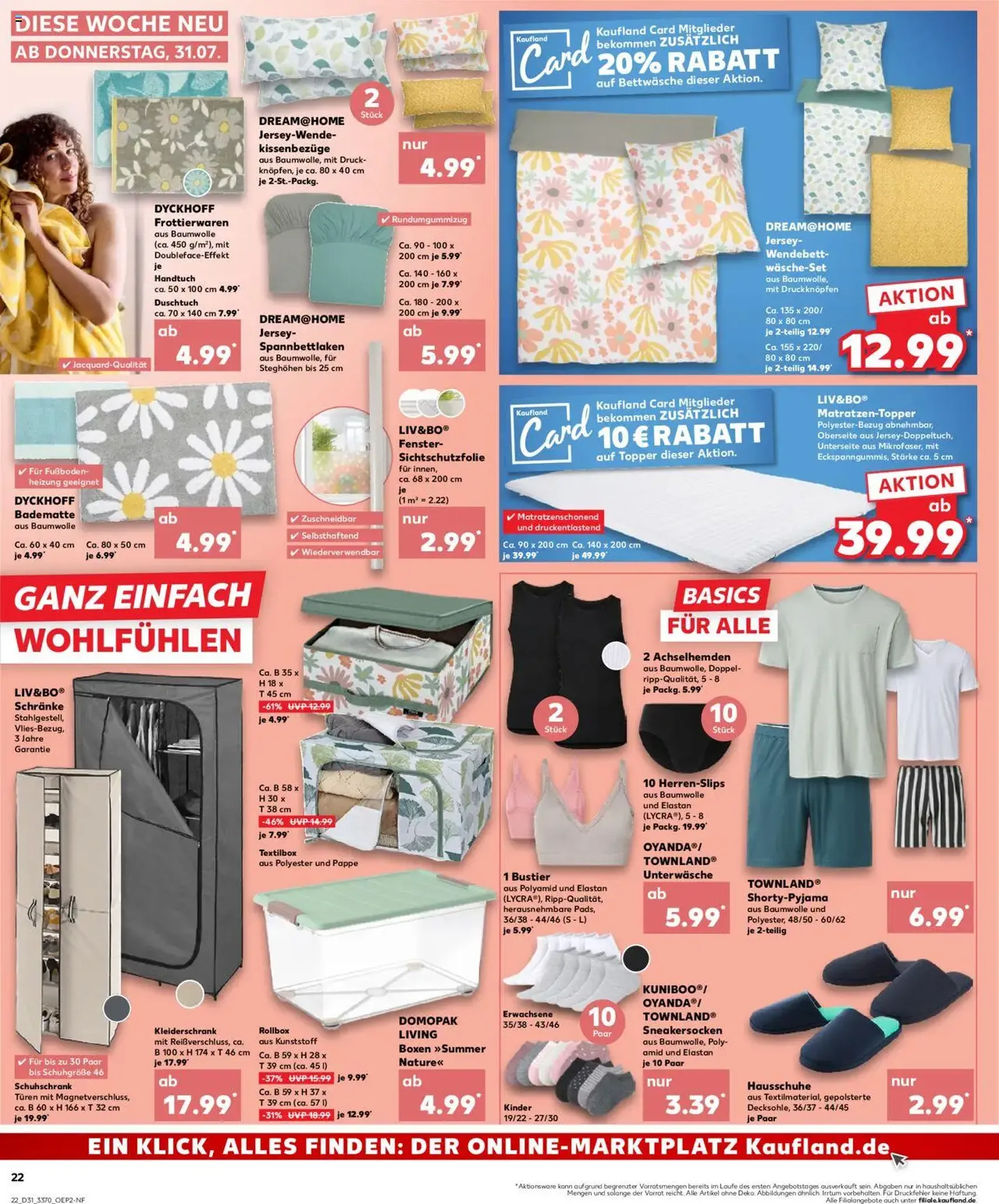 Kaufland Prospekt - Gültiger Prospekt ab 31.07.2025, Seite 22 von insgesamt 36