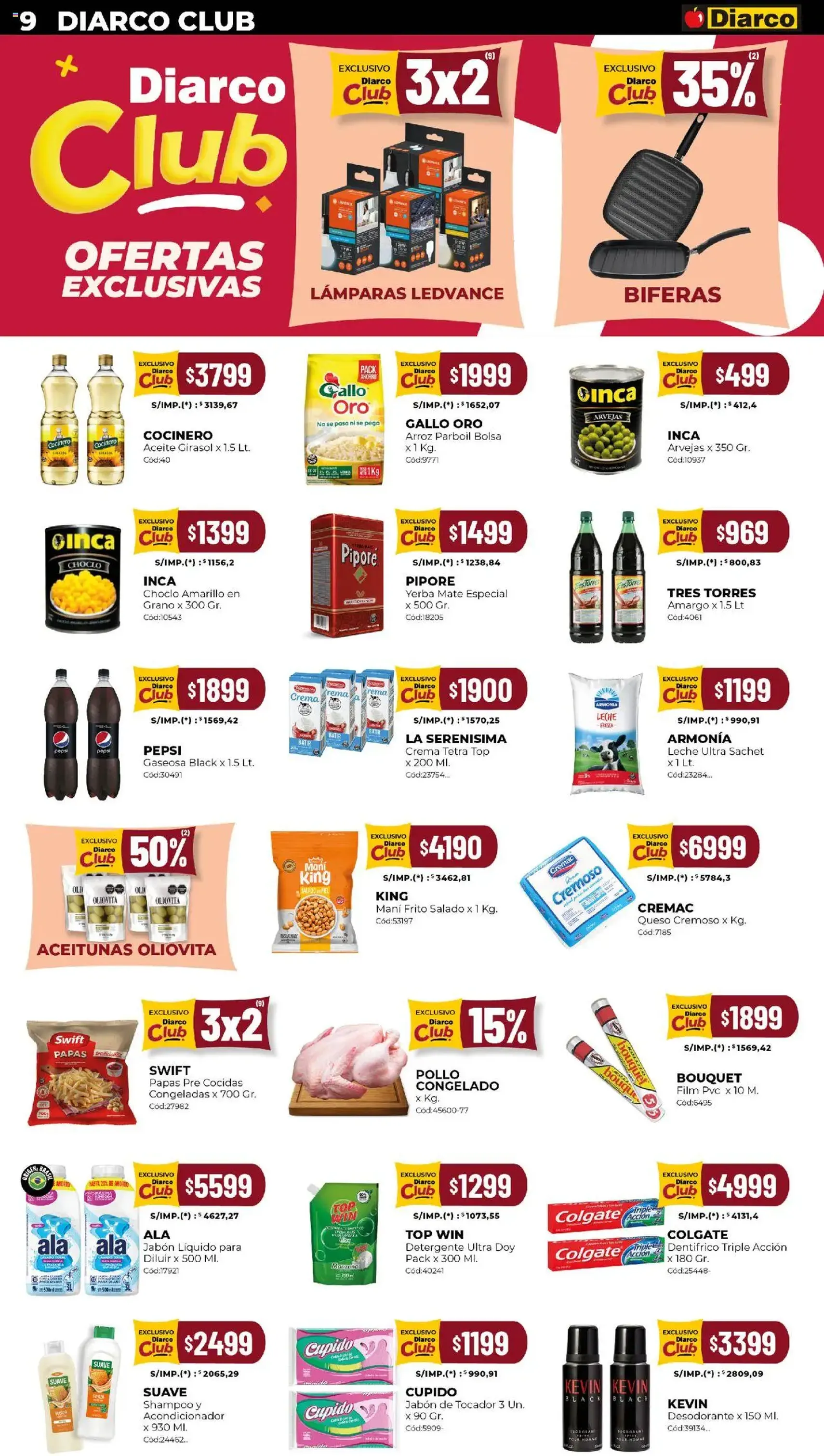 Diarco ofertas - folleto válido desde 13/10/2025 página 9 de 22 Diarco ofertas - folleto válido desde 13/10/2025 página 9 de 22