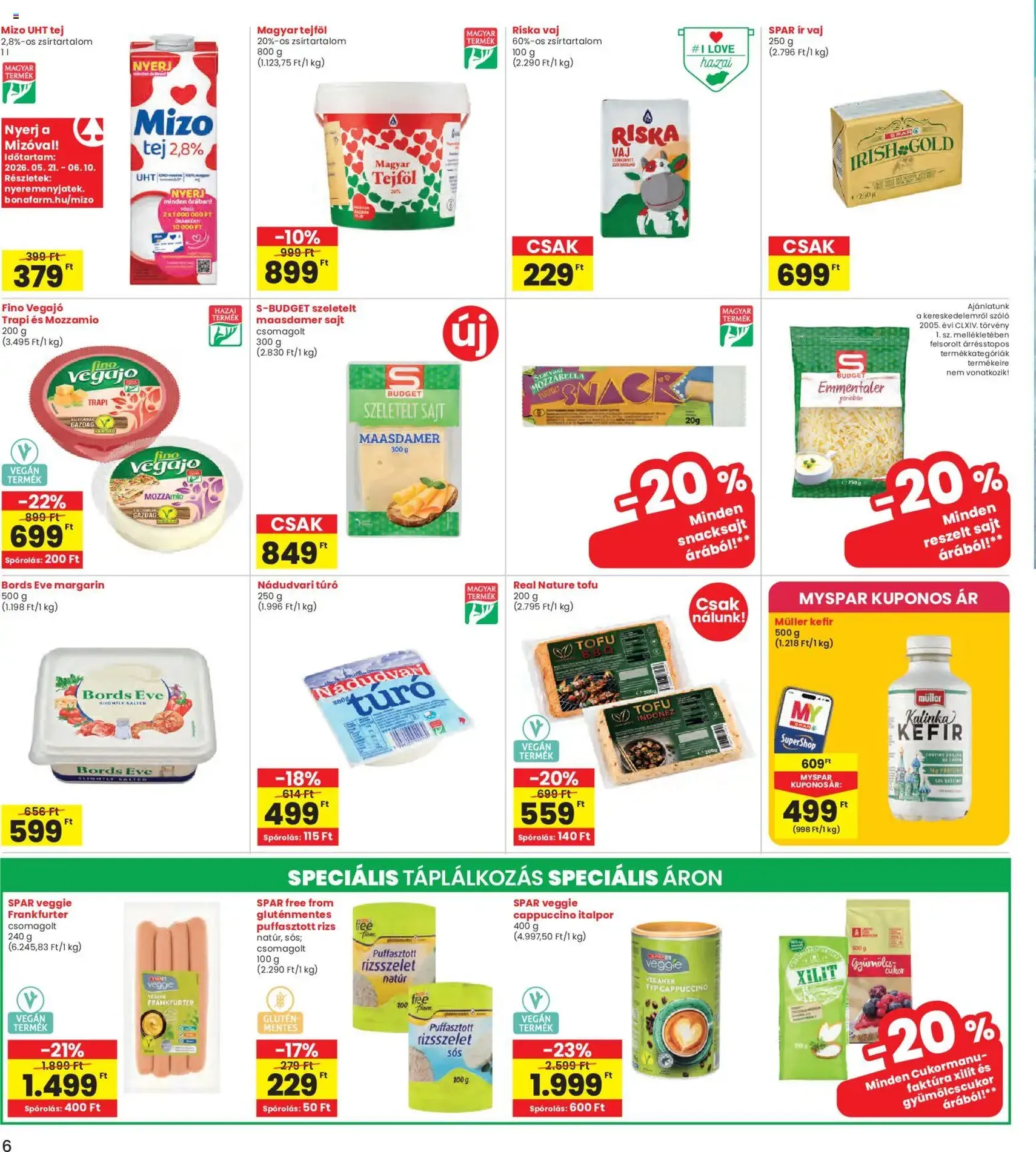 Interspar akciós újság - 2026.05.28. érvényes szórólap 6 oldal 21 oldalból