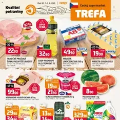 Trefa leták - náhled letáku platný od 30.07.2025
