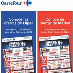 Vista previa del folleto Carrefour ofertas válido desde 27/01/2026