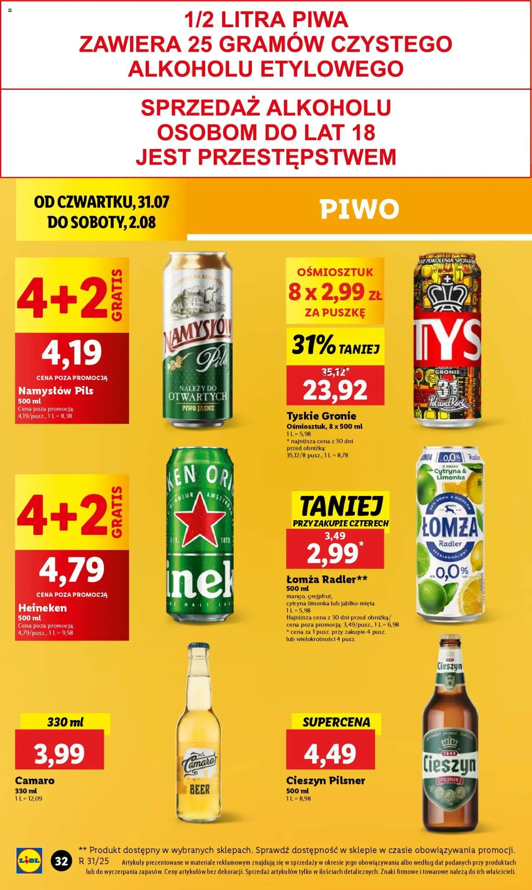 Lidl Gazetka - ważny gazetka od 31.07.2025 strona 46 z 63 Lidl Gazetka - ważny gazetka od 31.07.2025 strona 46 z 63