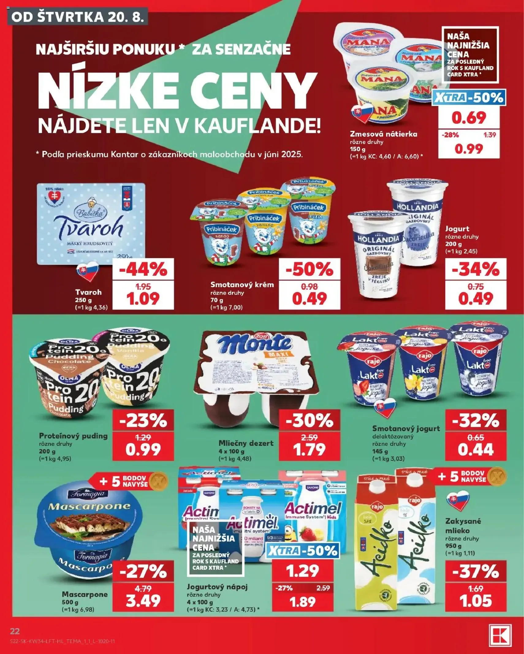 Kaufland leták - platný leták od 20.08.2026 strana 22 z 76