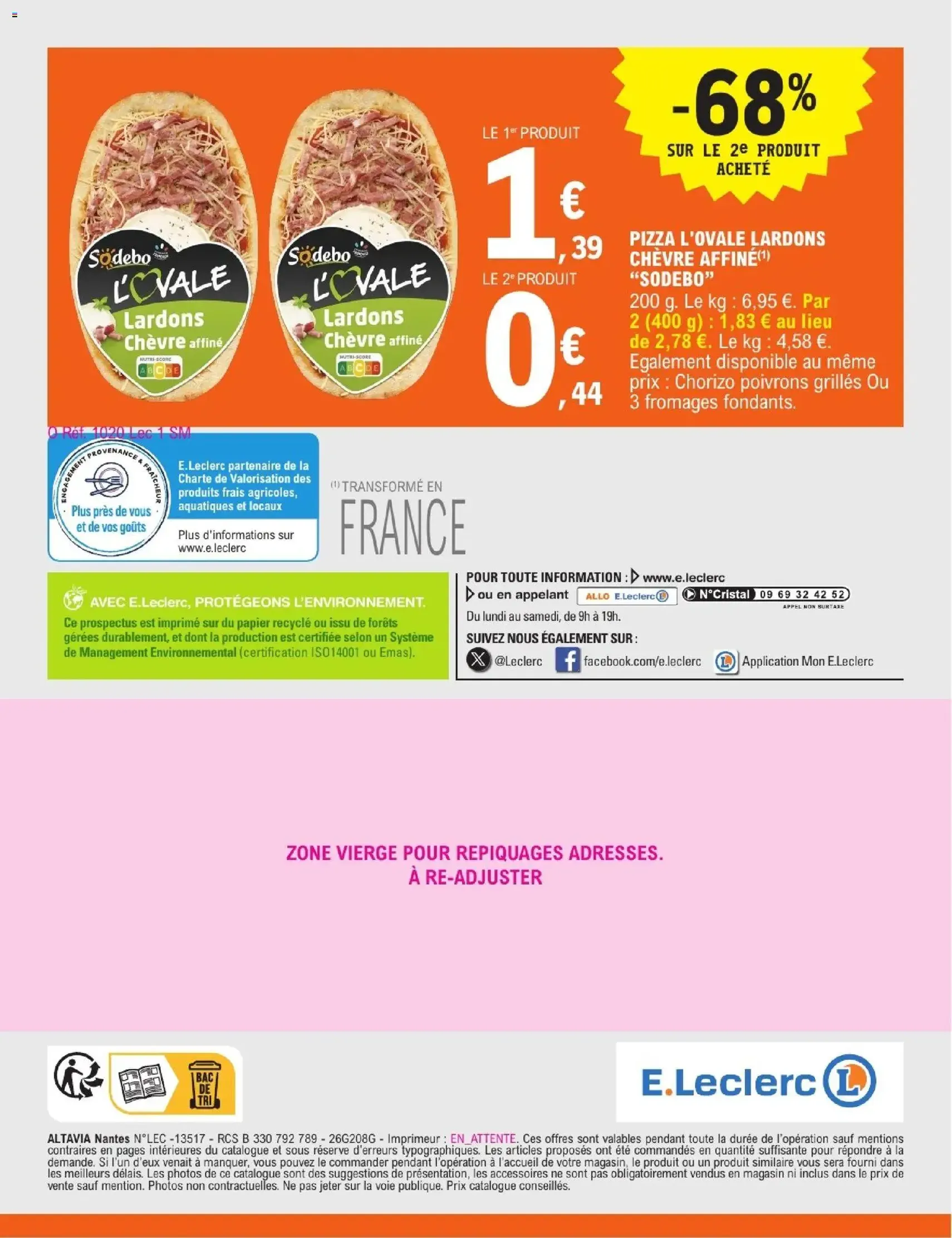 E.Leclerc catalogue - brochure valable à partir du 11/08/2026, page 14 sur 17