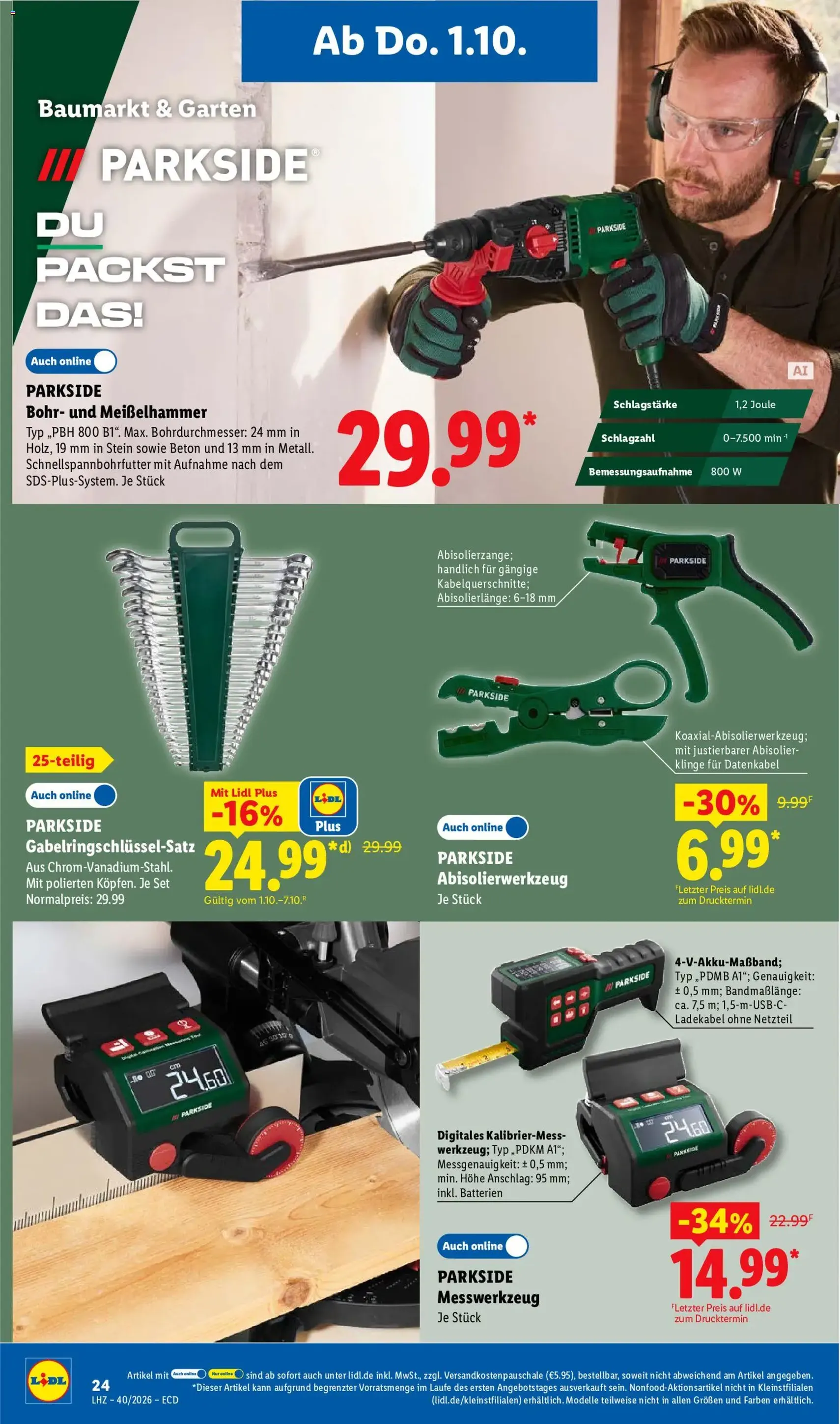 Lidl Prospekt - Gültiger Prospekt ab 28.09.2026, Seite 40 von insgesamt 71