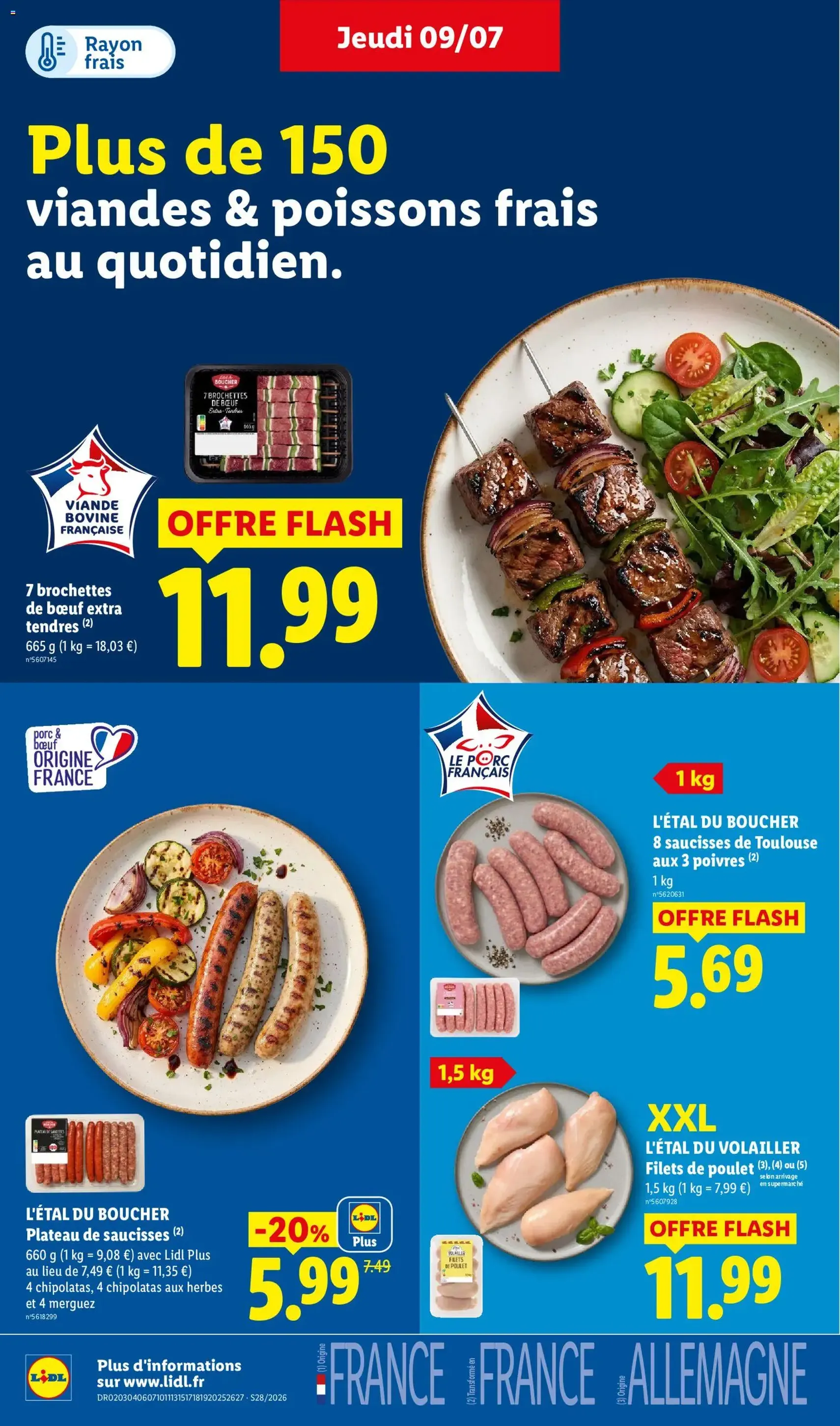 LIDL catalogue - brochure valable à partir du 09/07/2026, page 6 sur 68