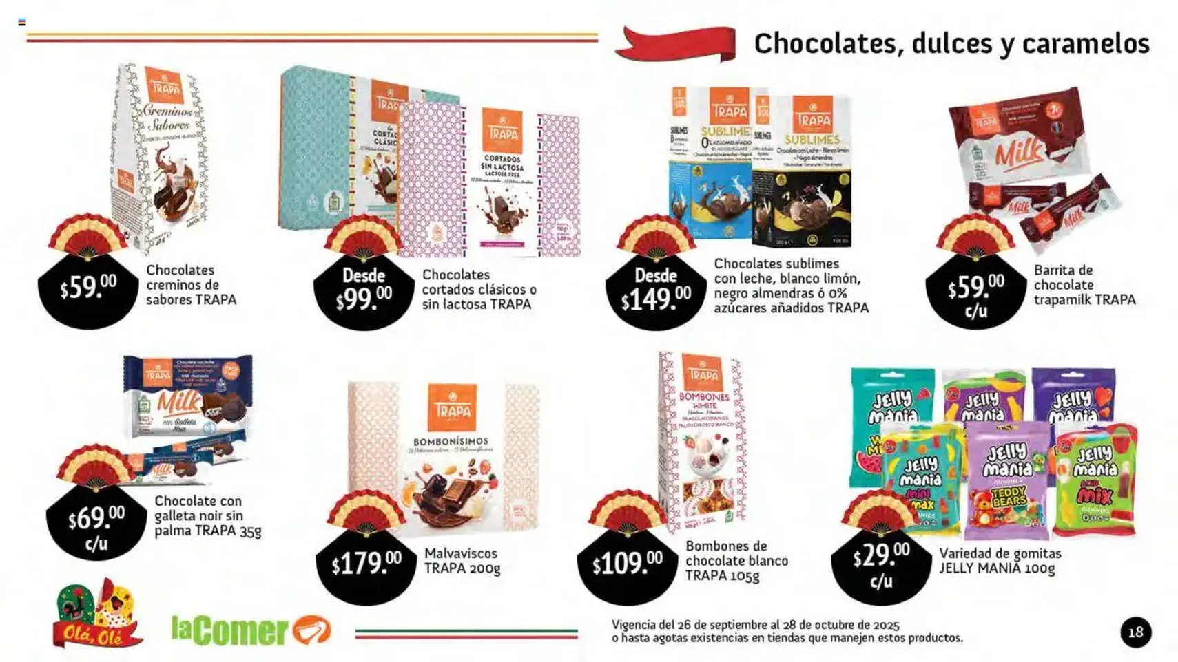 La Comer folleto Olá, Olé - folleto válido desde 26/09/2025 página 18 de 64 La Comer folleto Olá, Olé - folleto válido desde 26/09/2025 página 18 de 64