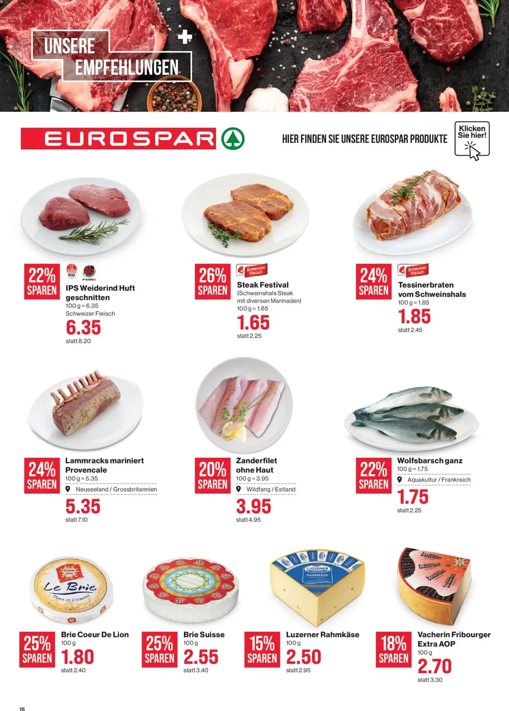 SPAR aktionen - Gültiger Prospekt ab 30.04.2026, Seite 16 von insgesamt 19