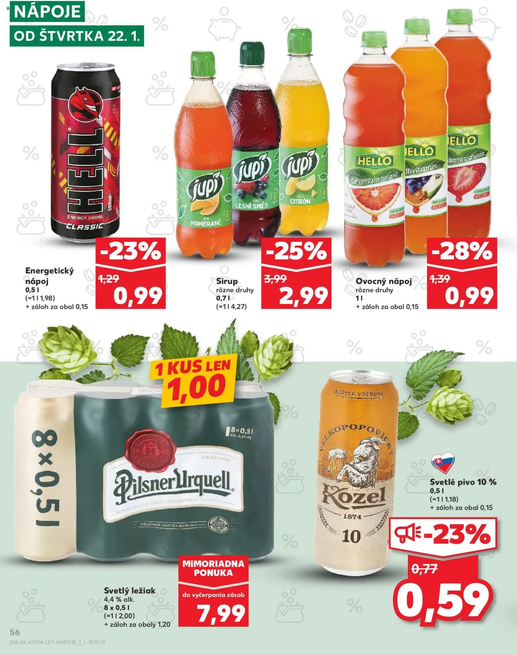 Kaufland leták - platný leták od 22.01.2026 strana 56 z 78